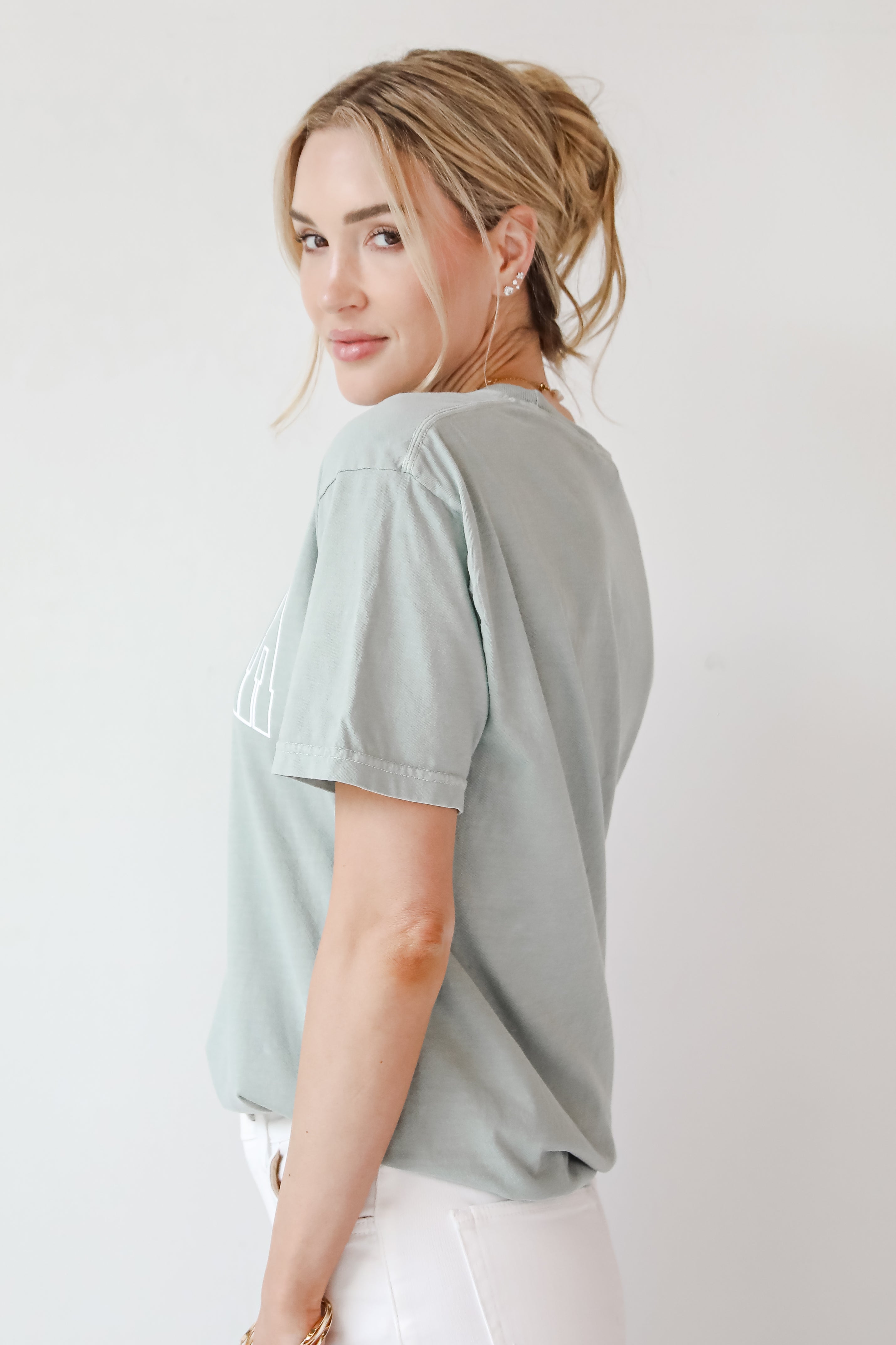 Sage Savannah Georgia Block Letter Tee