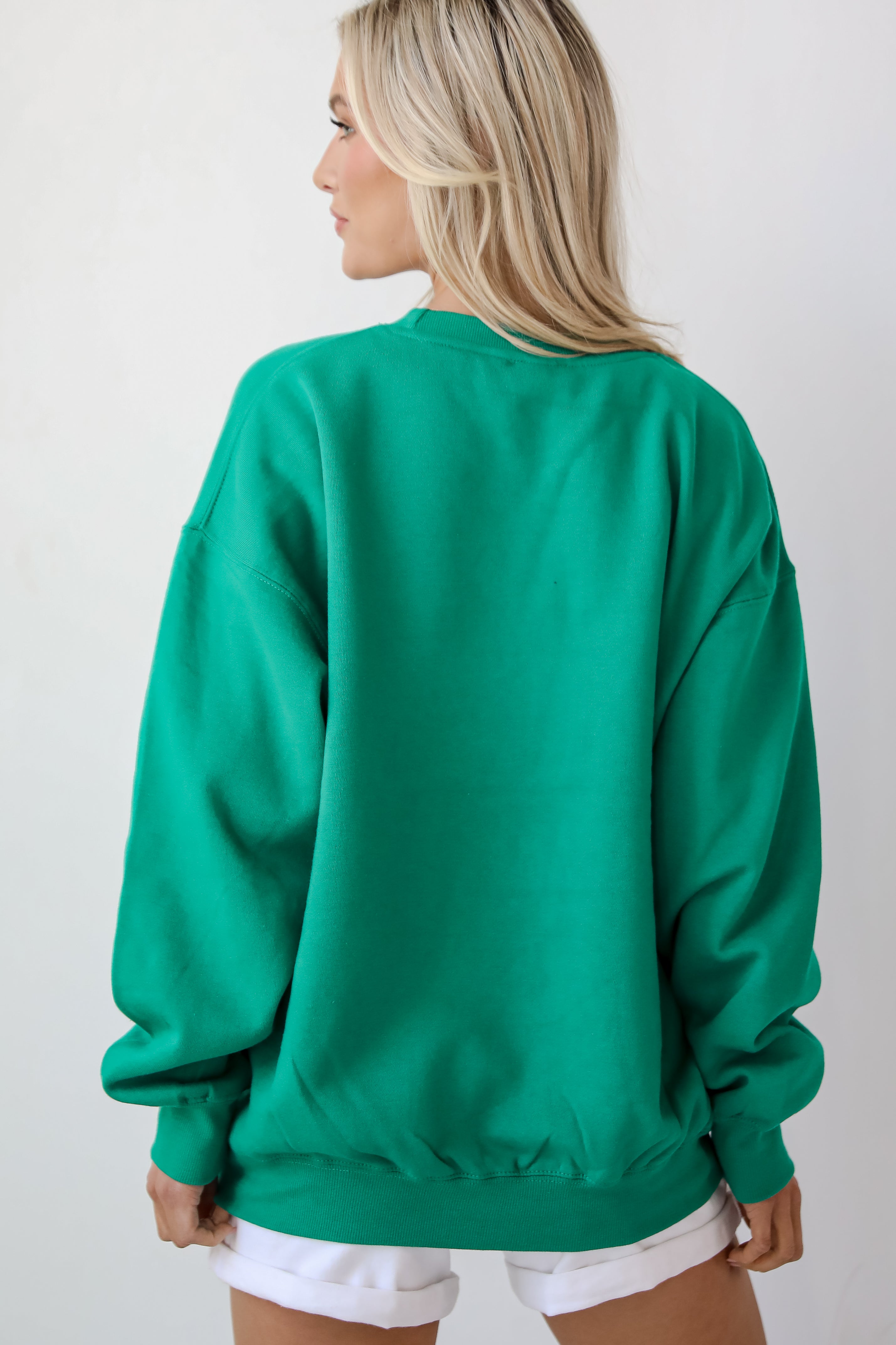 Green Savannah Georgia Script Sweatshirt