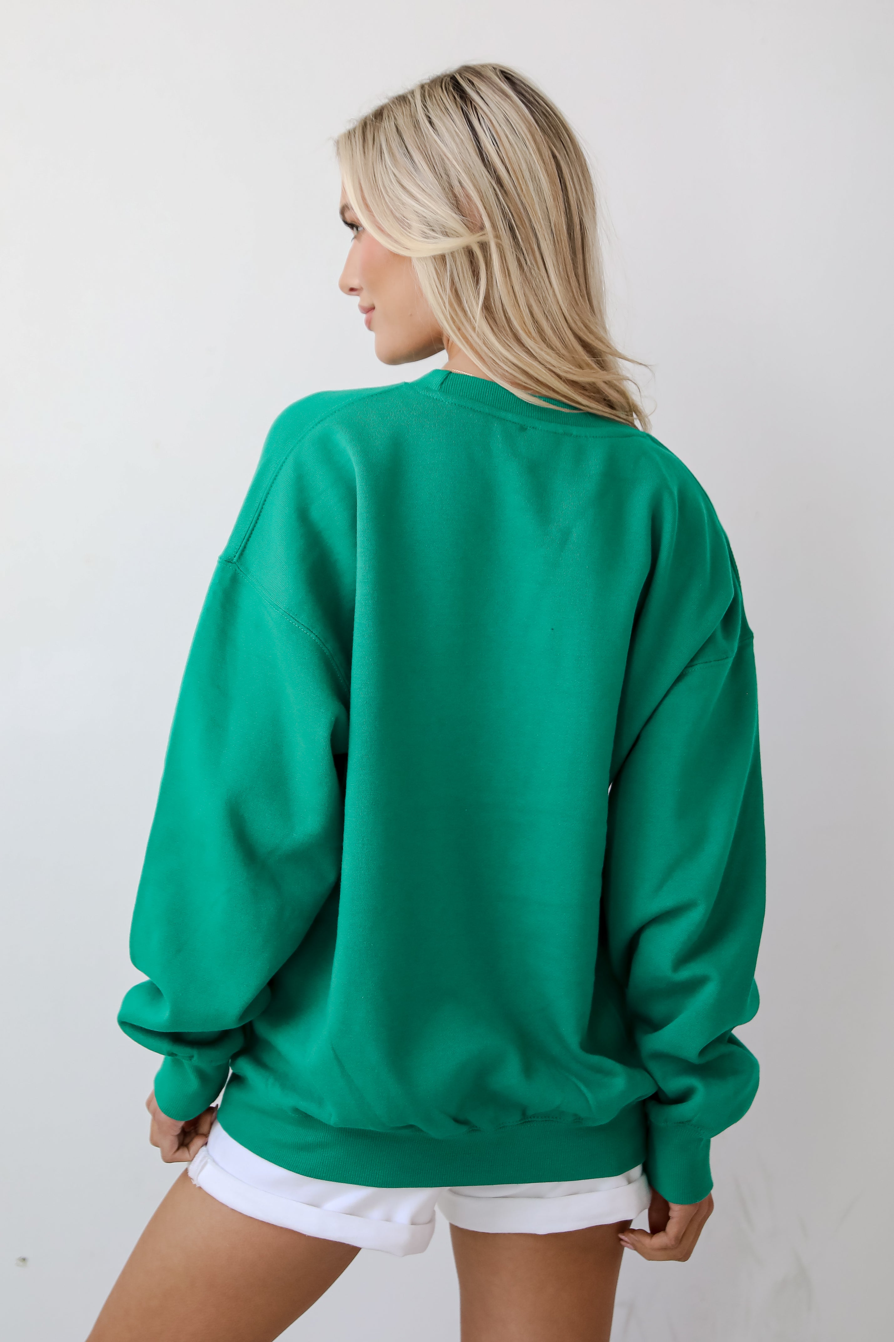 Green Savannah Georgia Script Sweatshirt