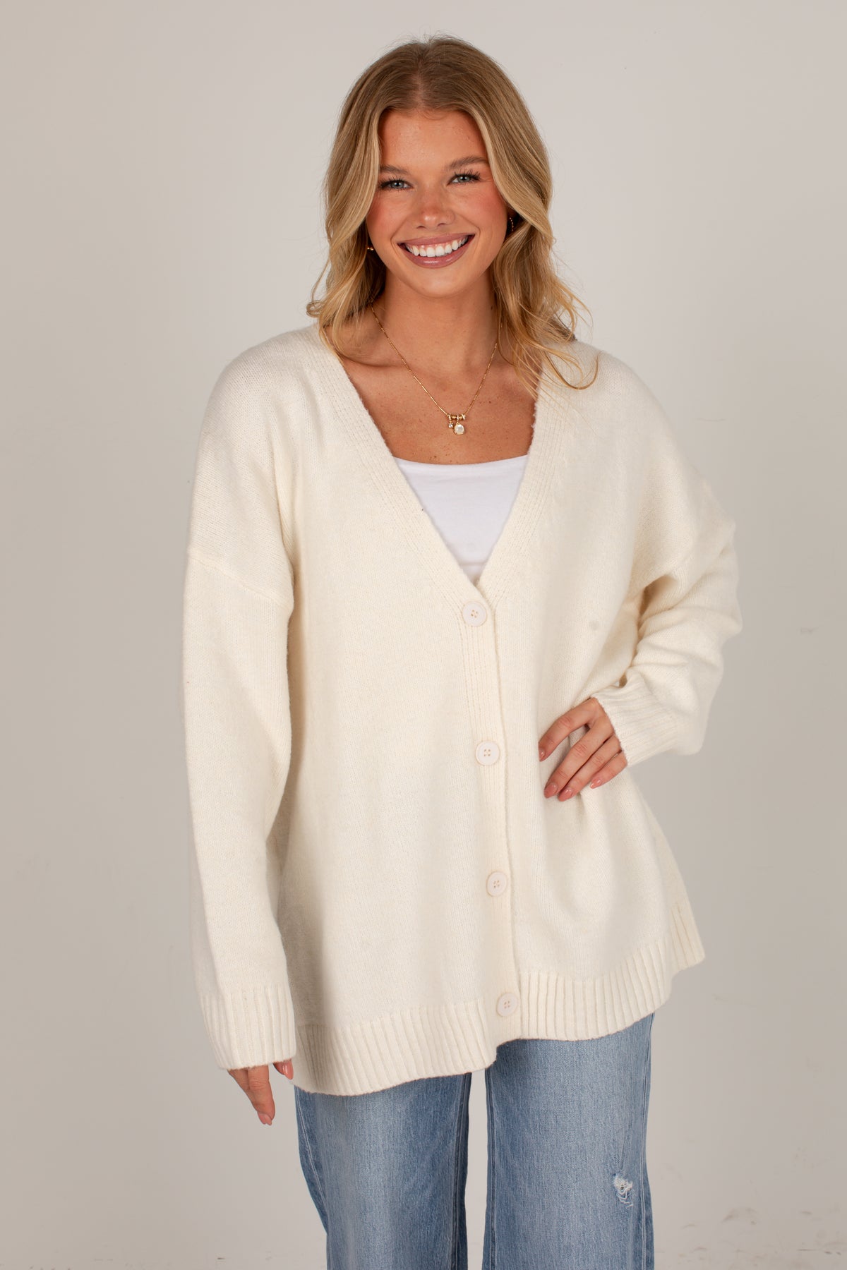 Atlanta Heart Graphic Sweater Cardigan