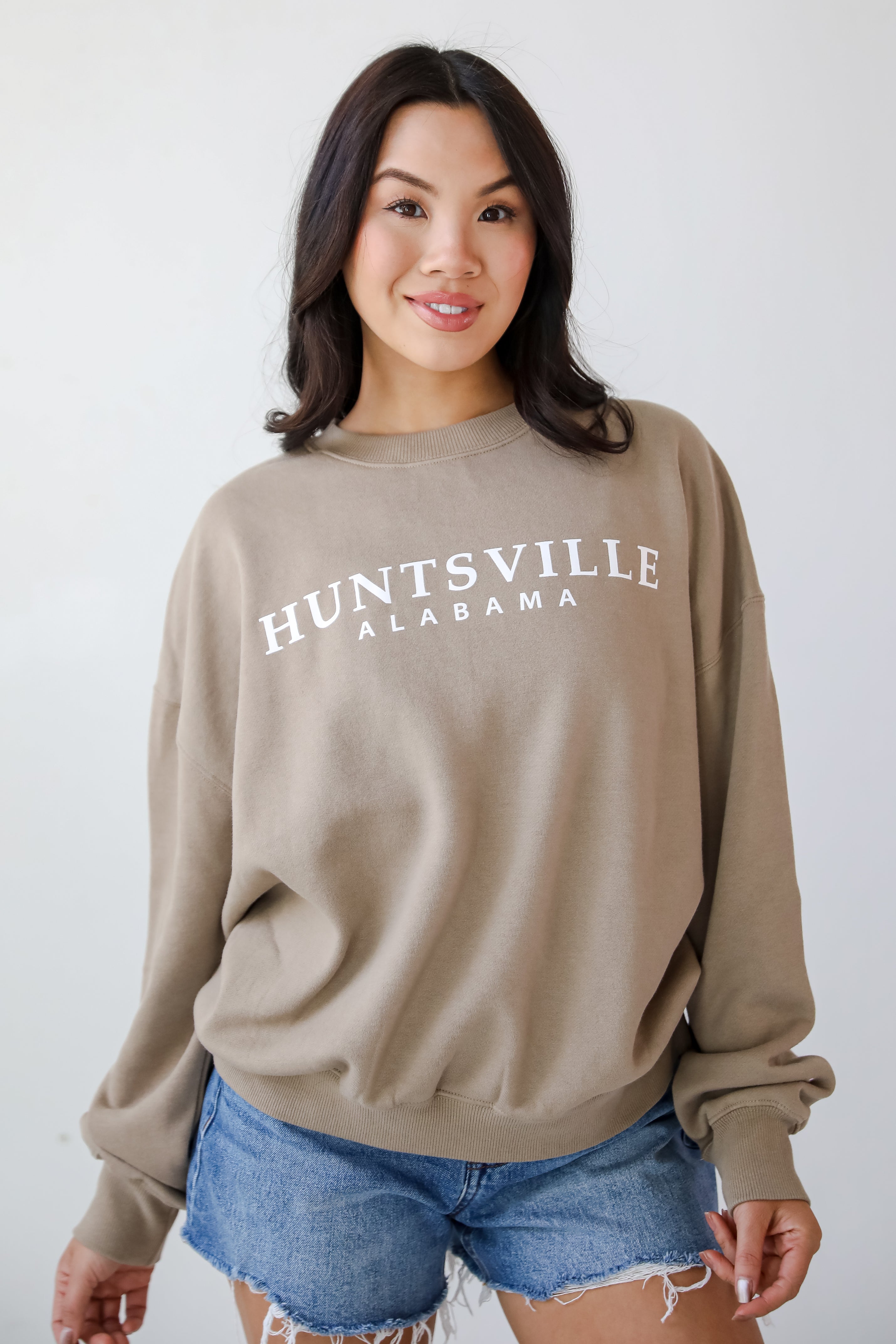 Tan Huntsville Alabama Sweatshirt