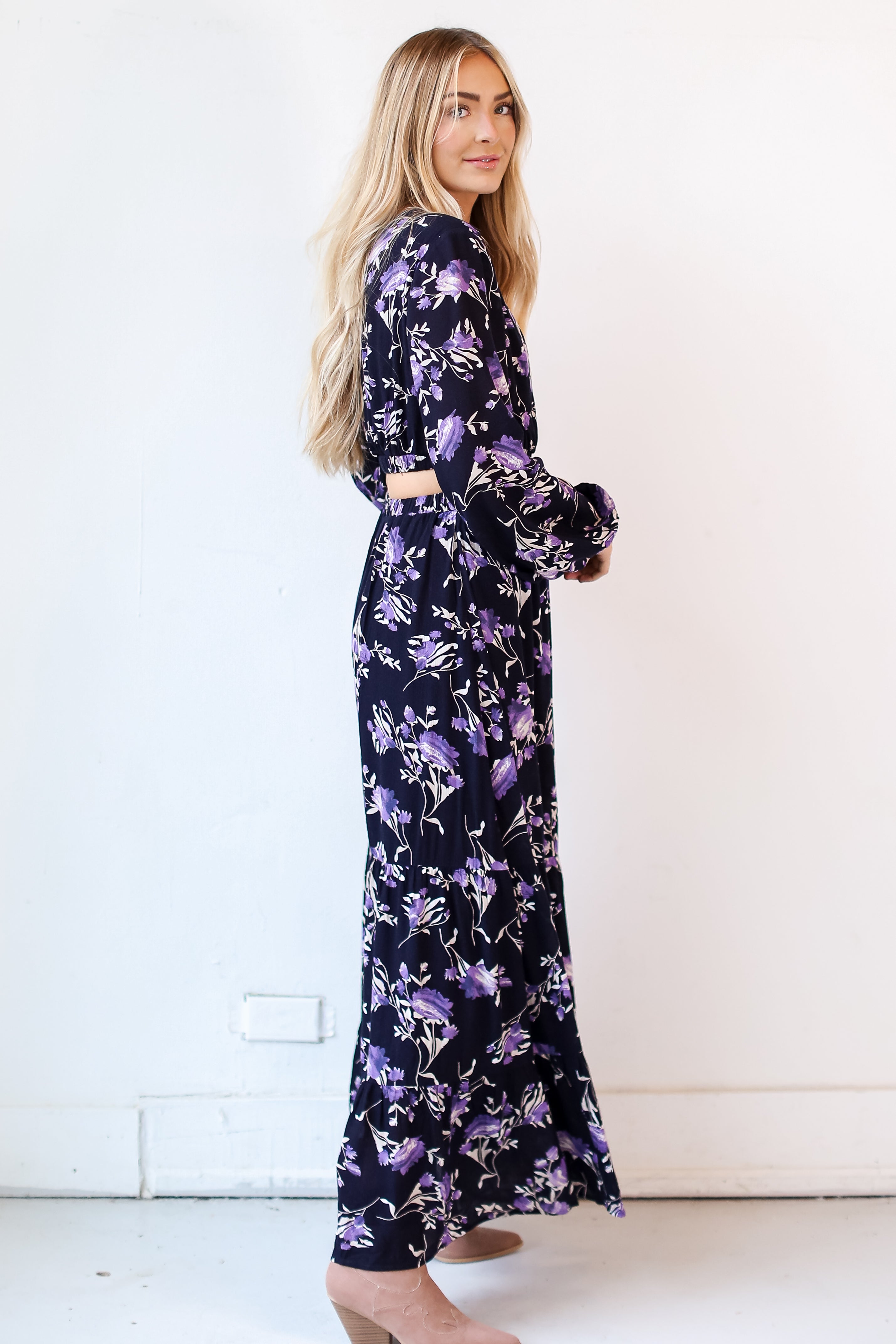 long sleeve maxi dresses