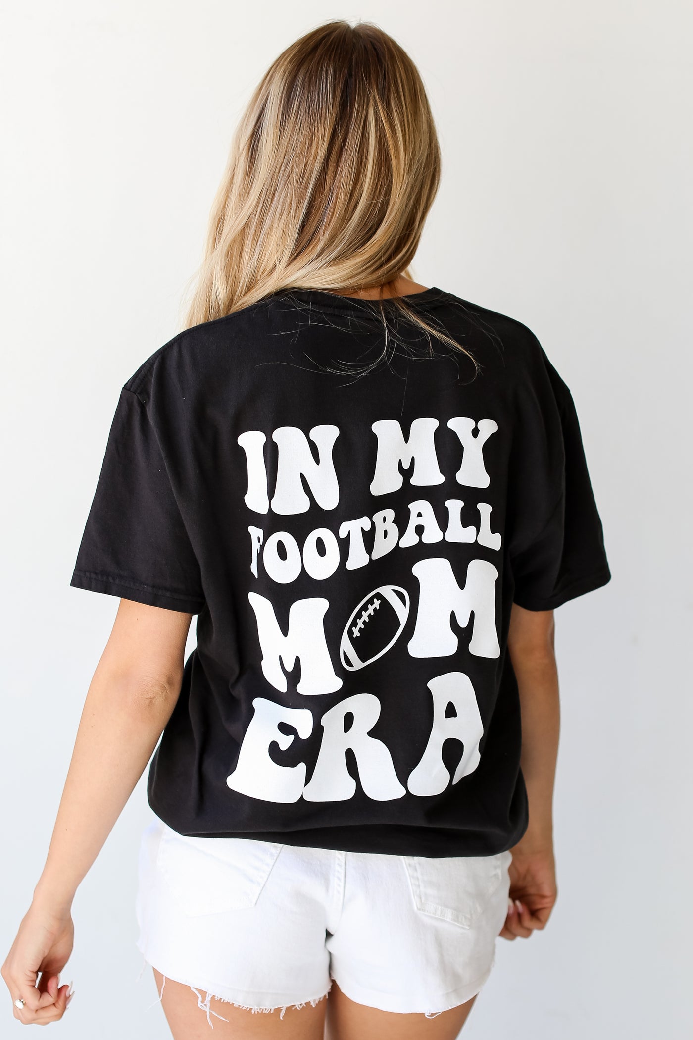black In My Football Mom Era Tee