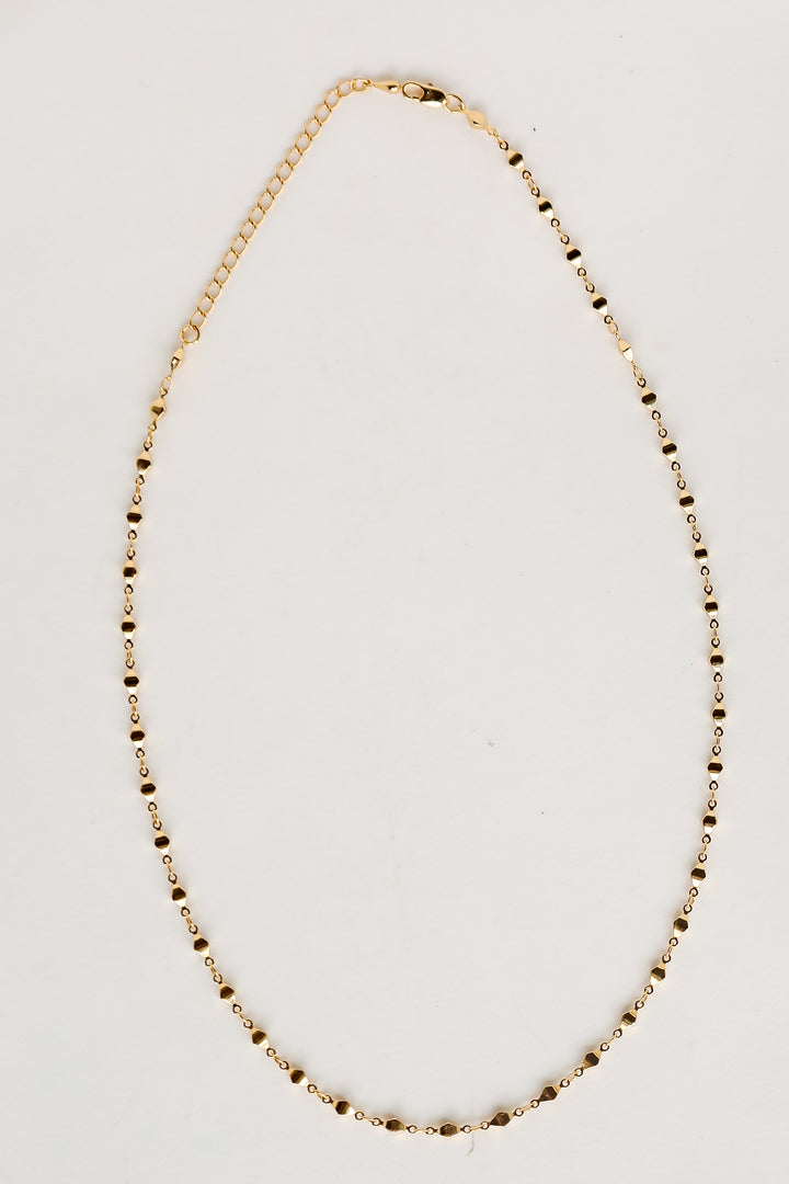 simple gold chain