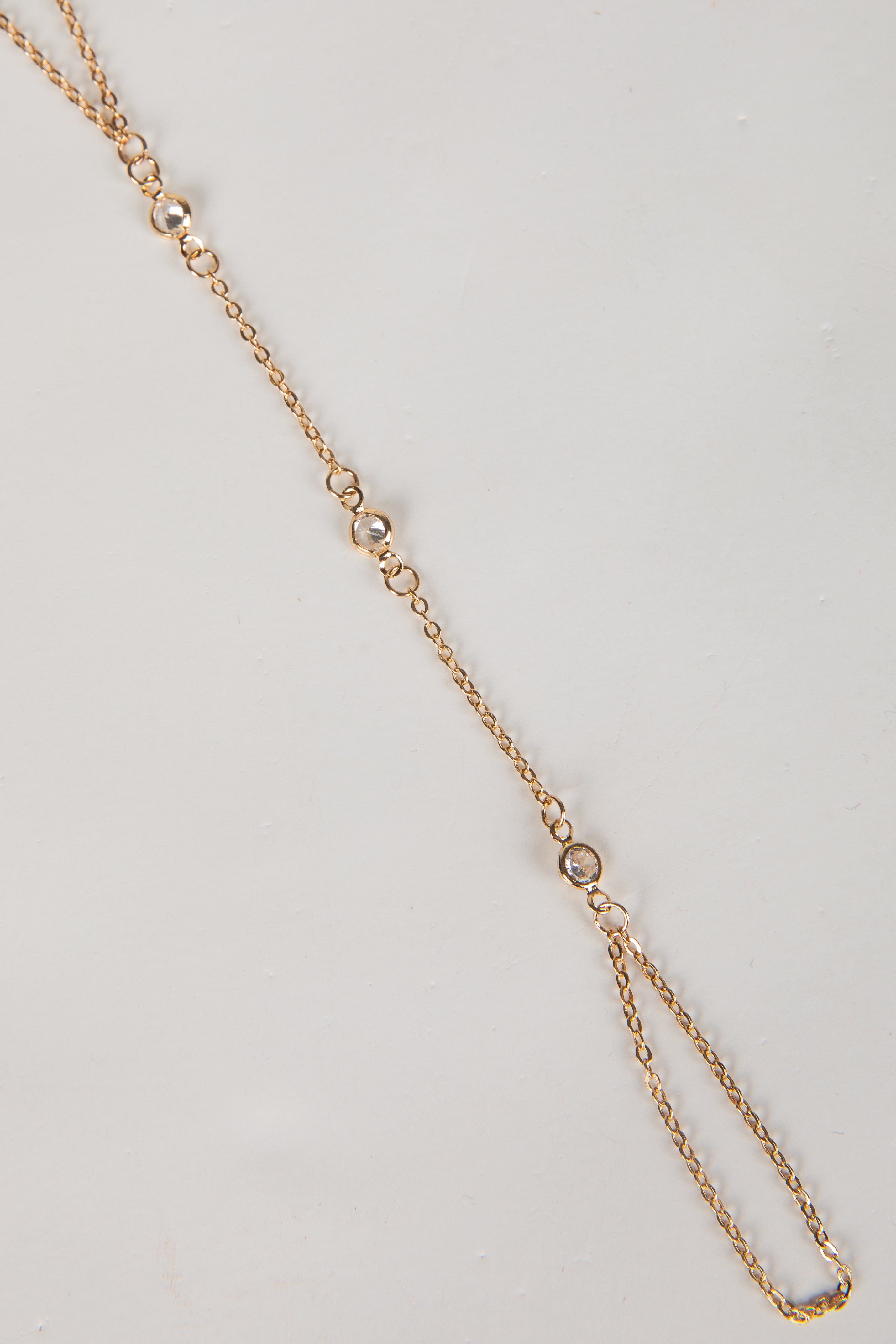 gold hand chain
