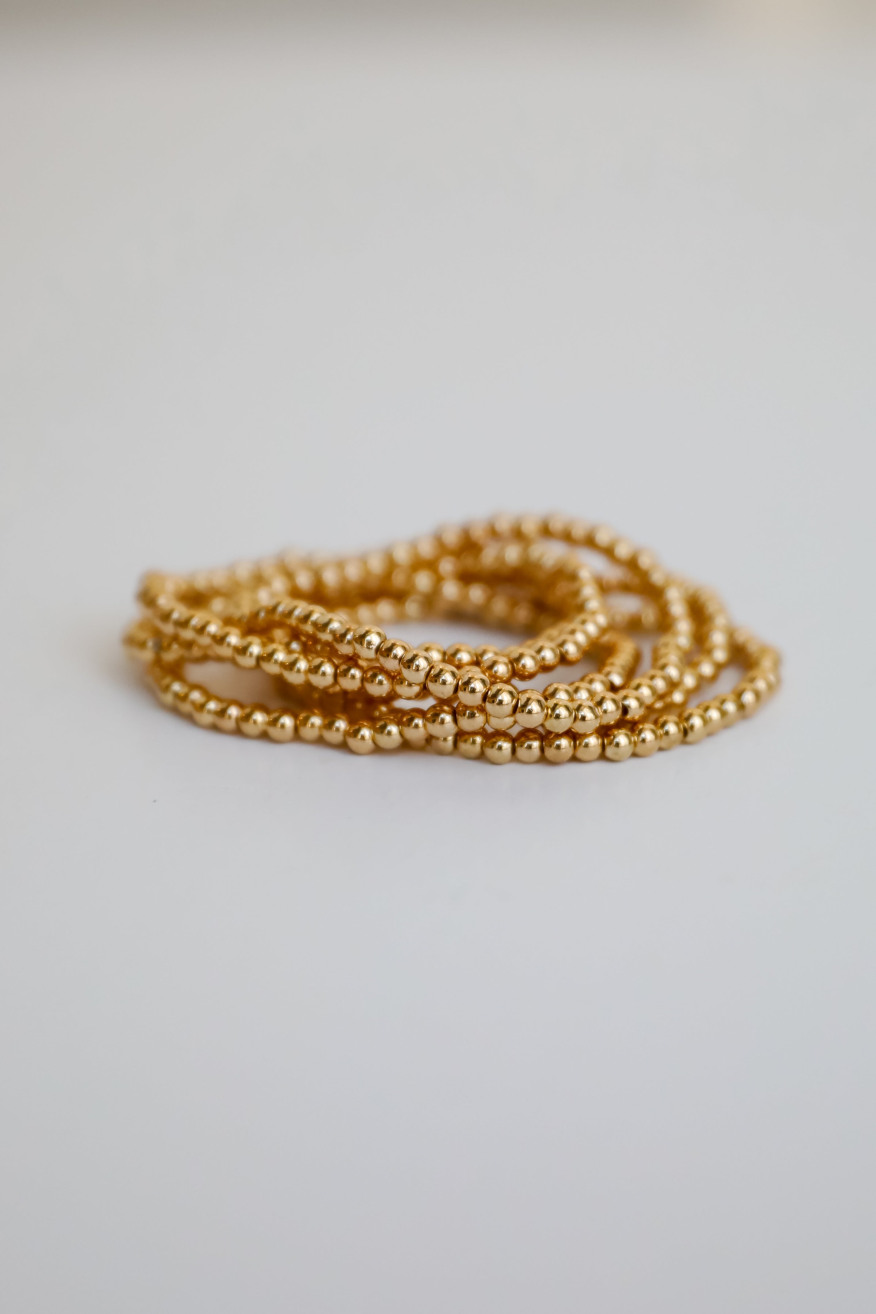 Piper Gold Beaded Bracelet Set
