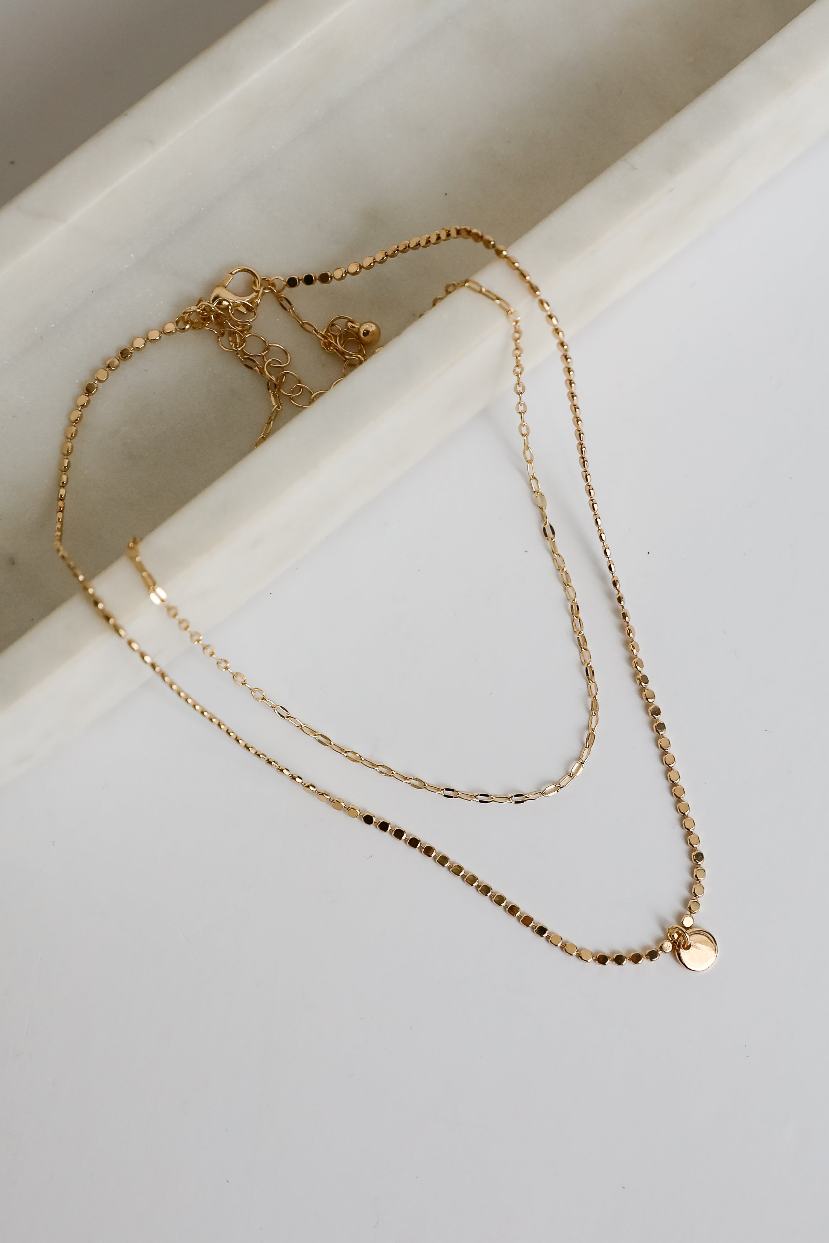 Brooke Gold Layered Chain Necklace