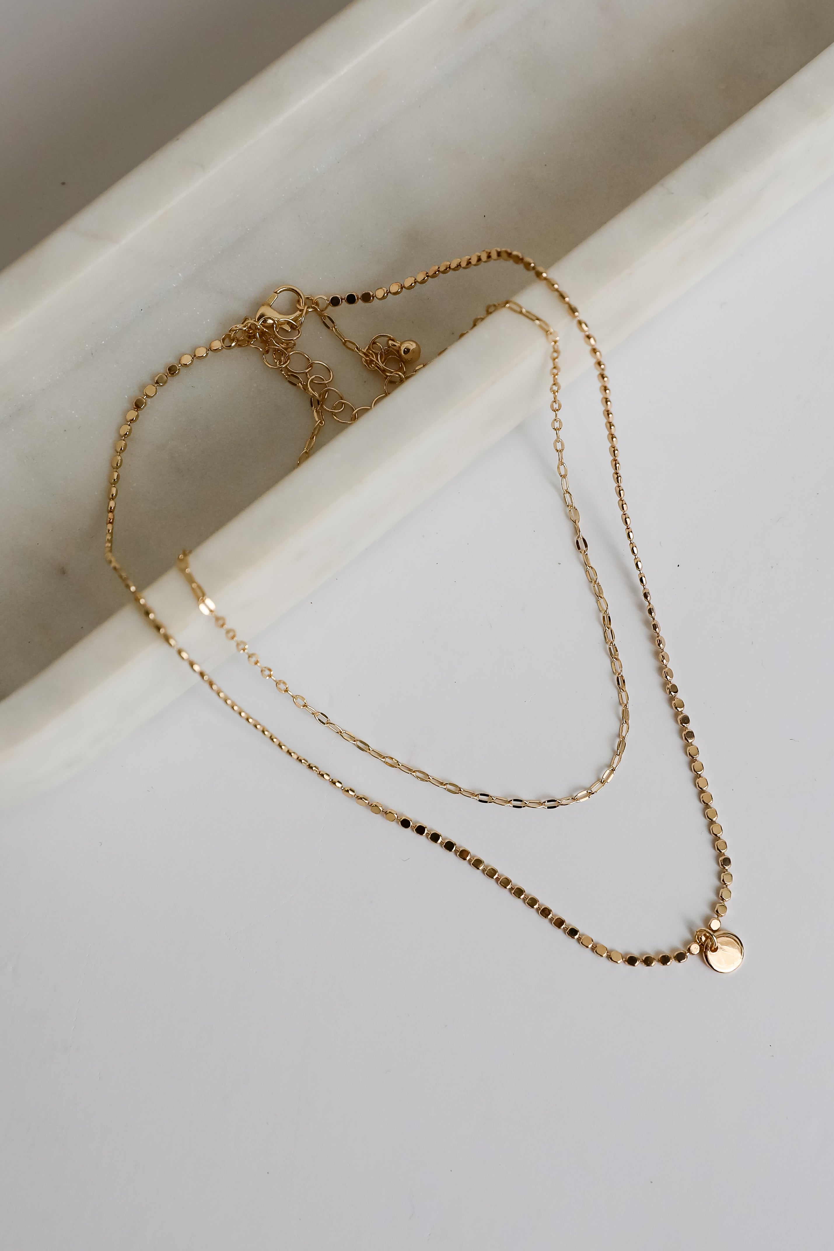 Brooke Gold Layered Chain Necklace