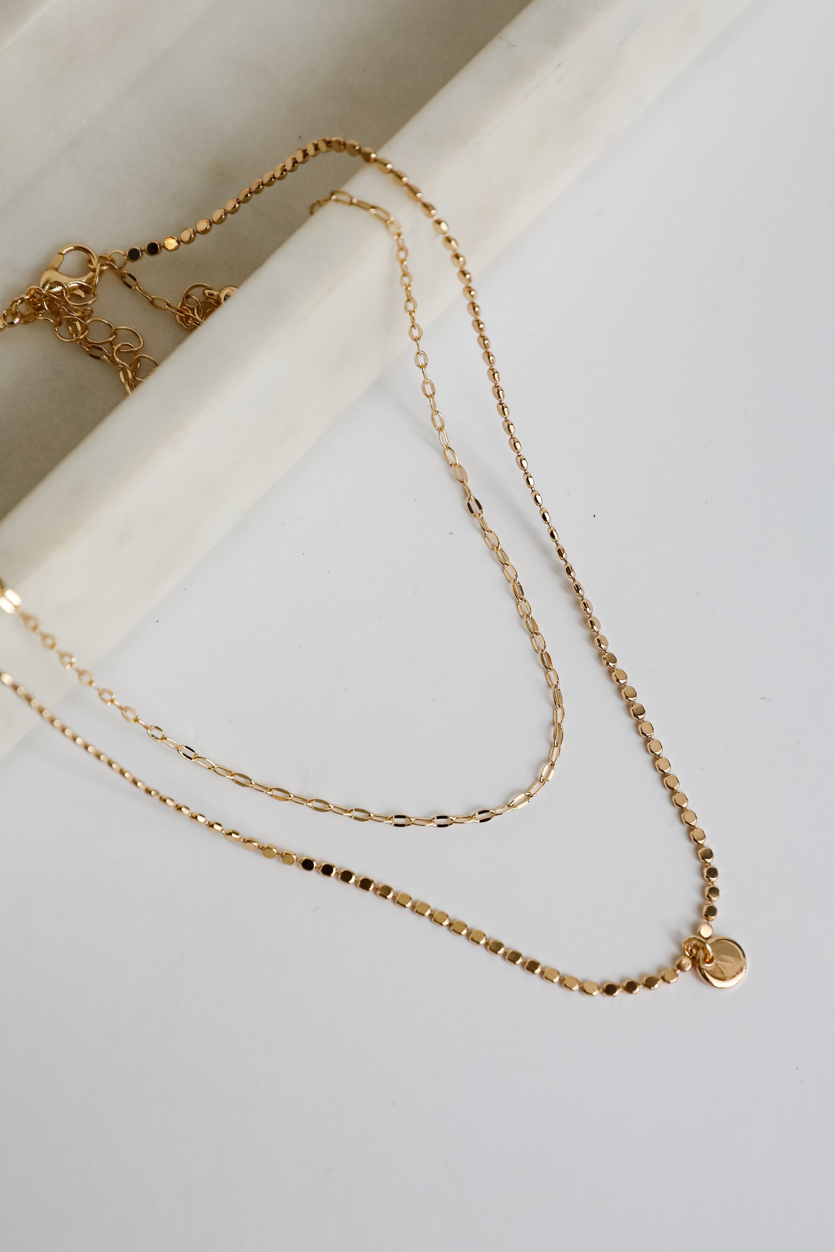 Brooke Gold Layered Chain Necklace