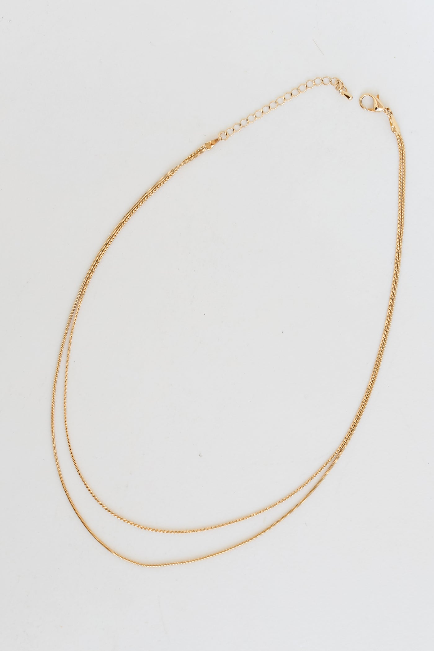 trendy gold layered necklaces