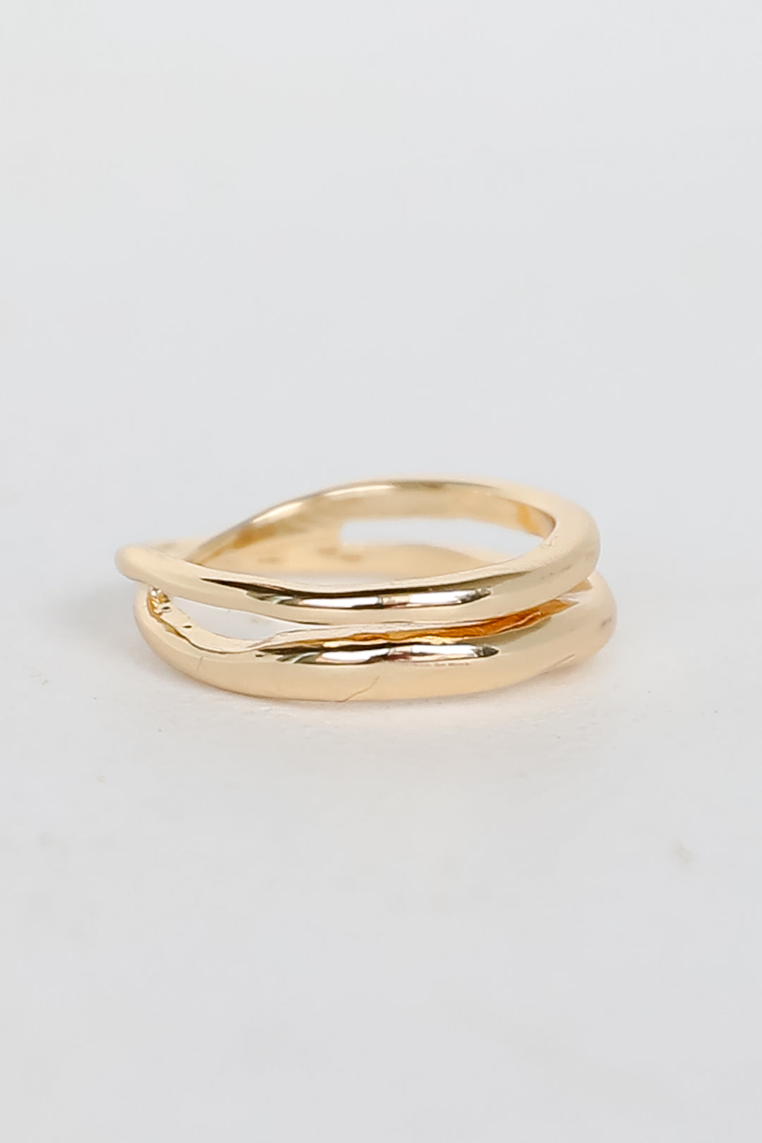 Scarlett Gold Double Ring summer jewelry