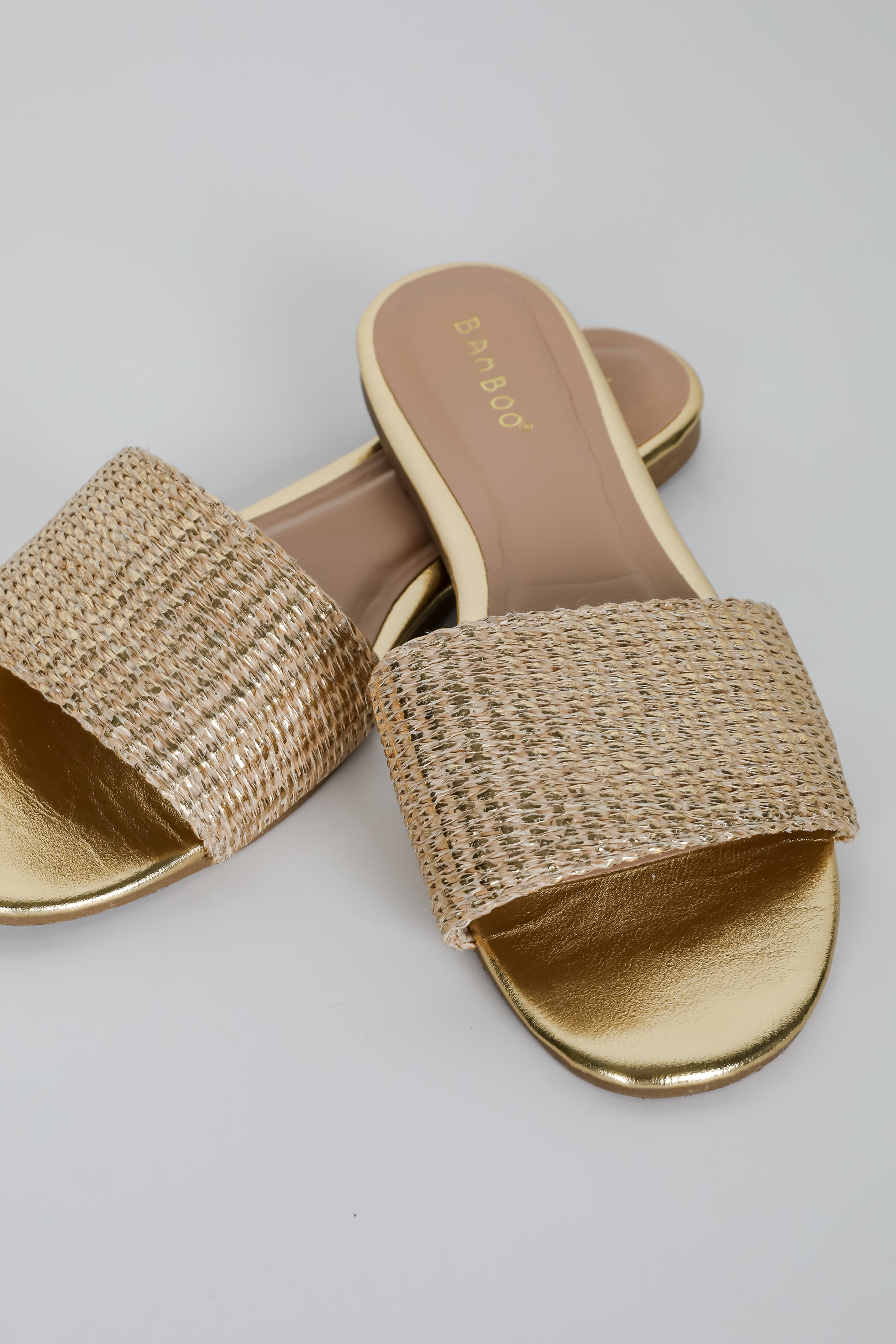 Try To Keep Up Slide Sandals