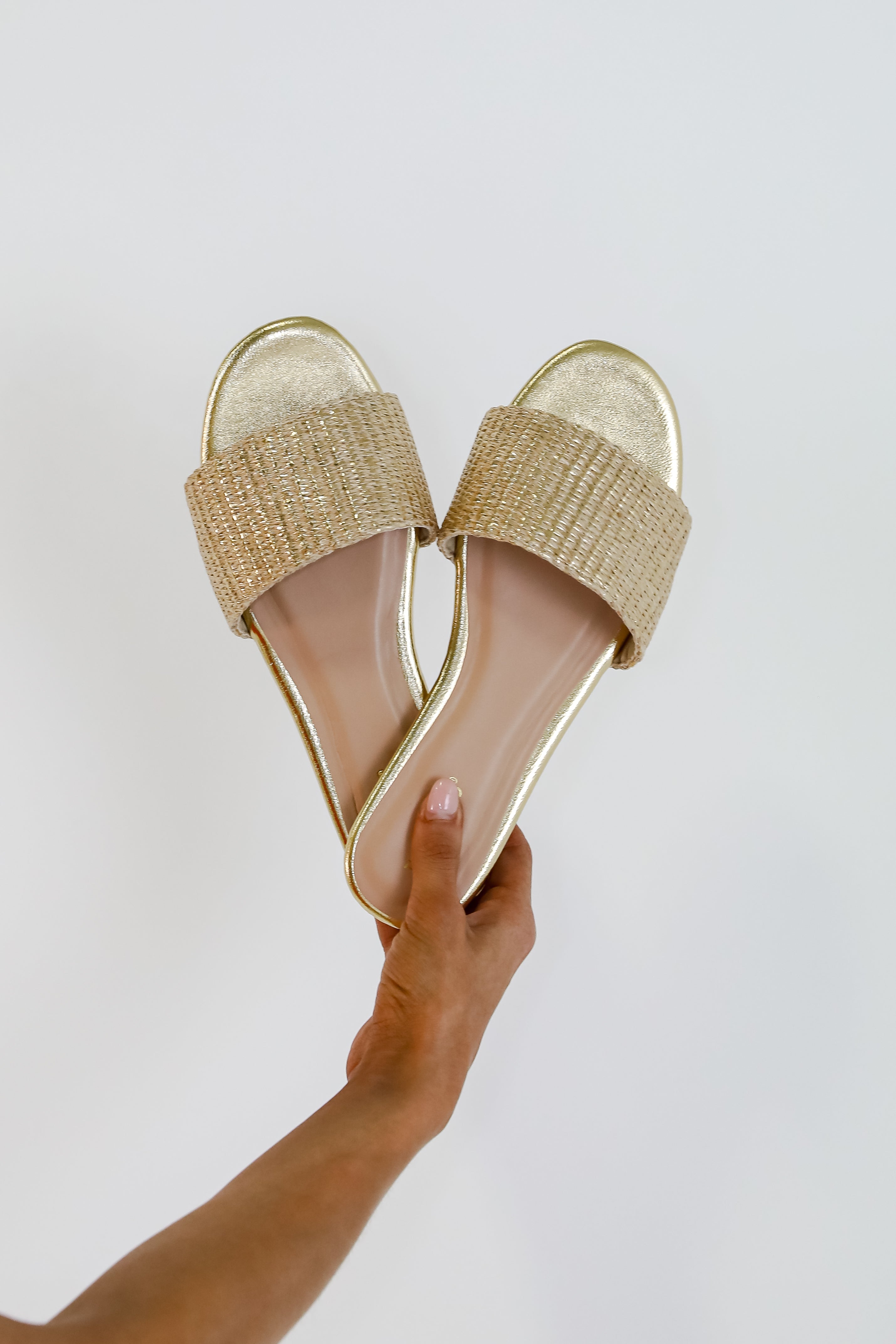 Try To Keep Up Slide Sandals. Cute Shoes For Her. Dress Up Boutique