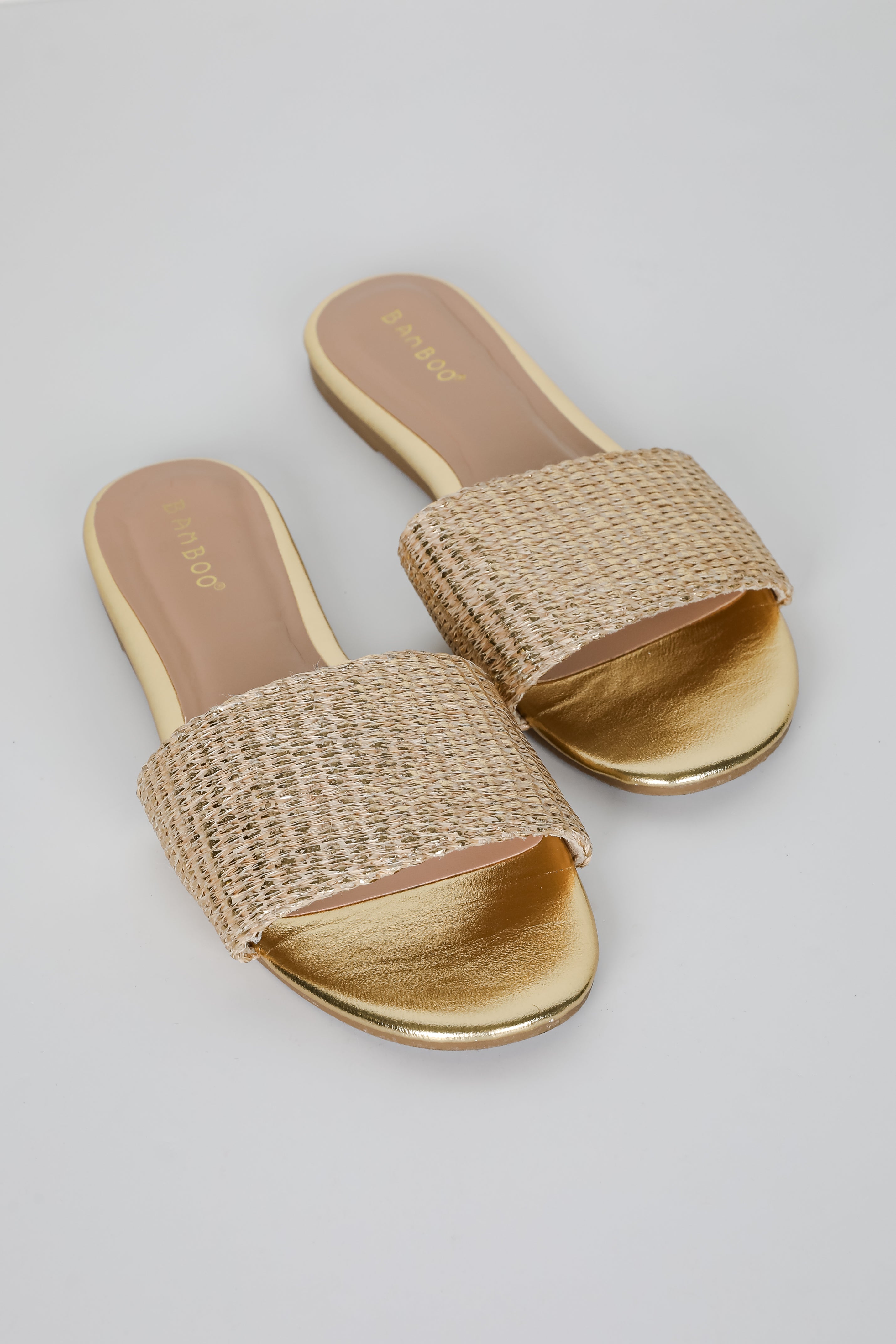 Try To Keep Up Slide Sandals