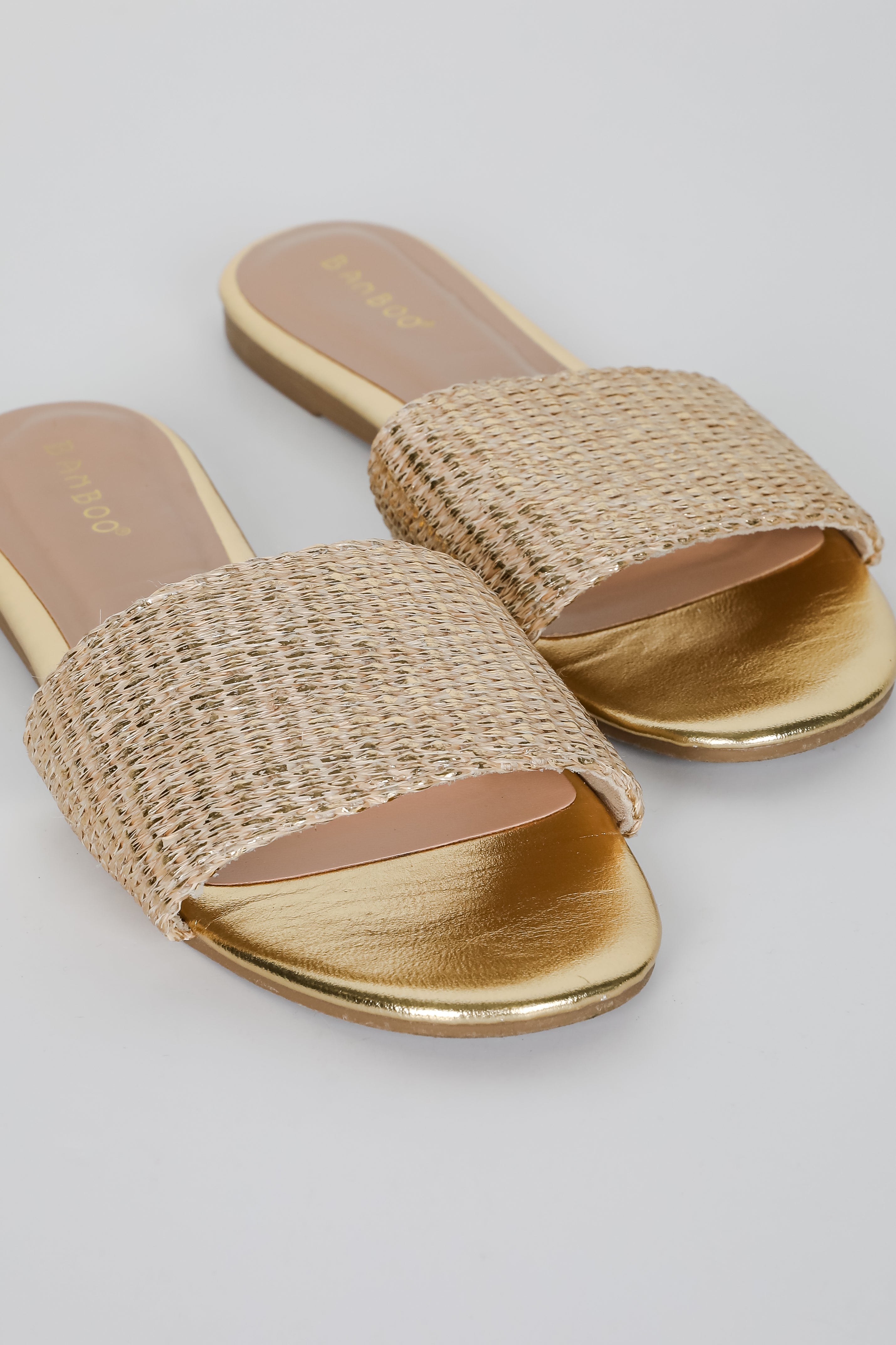 Try To Keep Up Slide Sandals