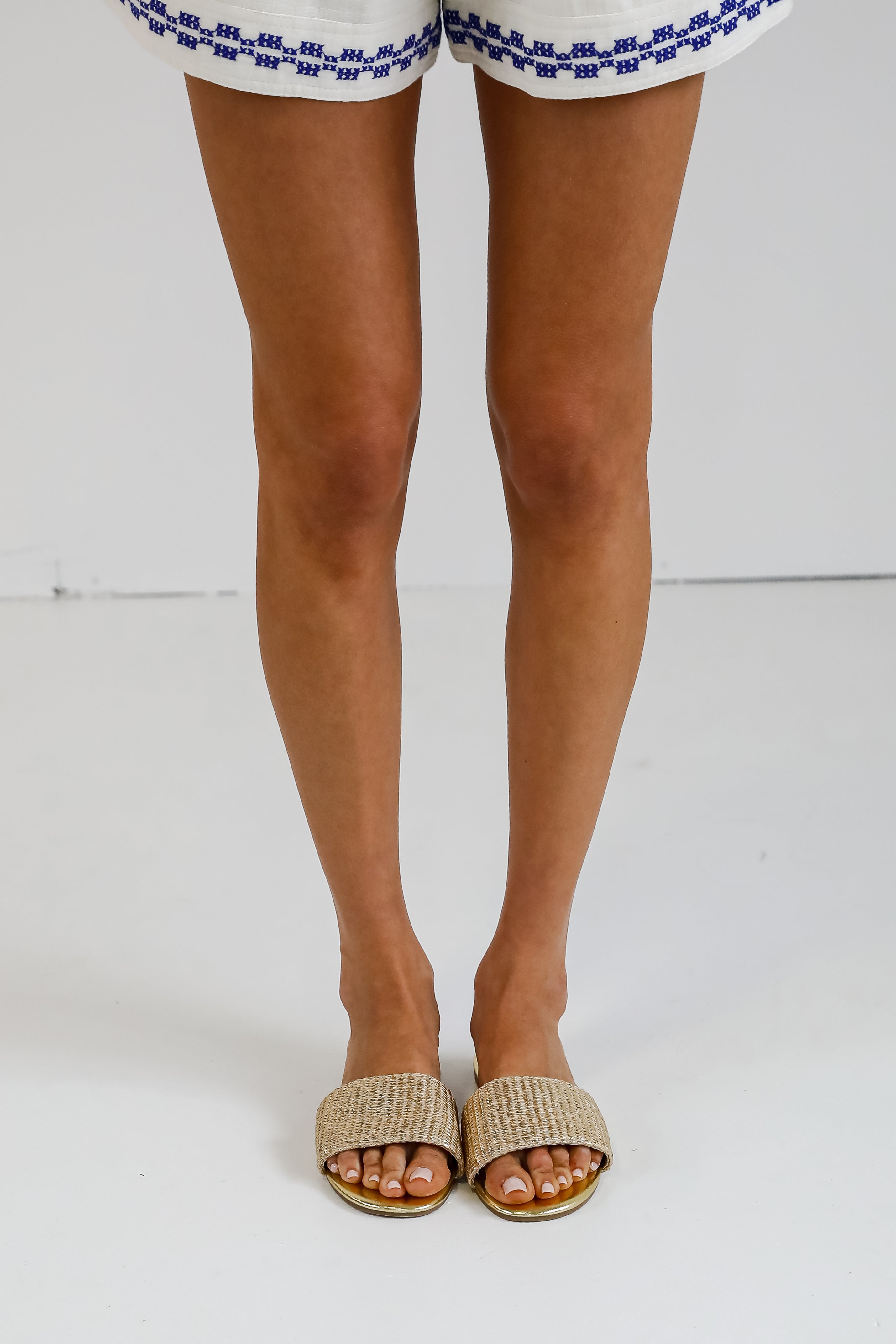 Try To Keep Up Slide Sandals