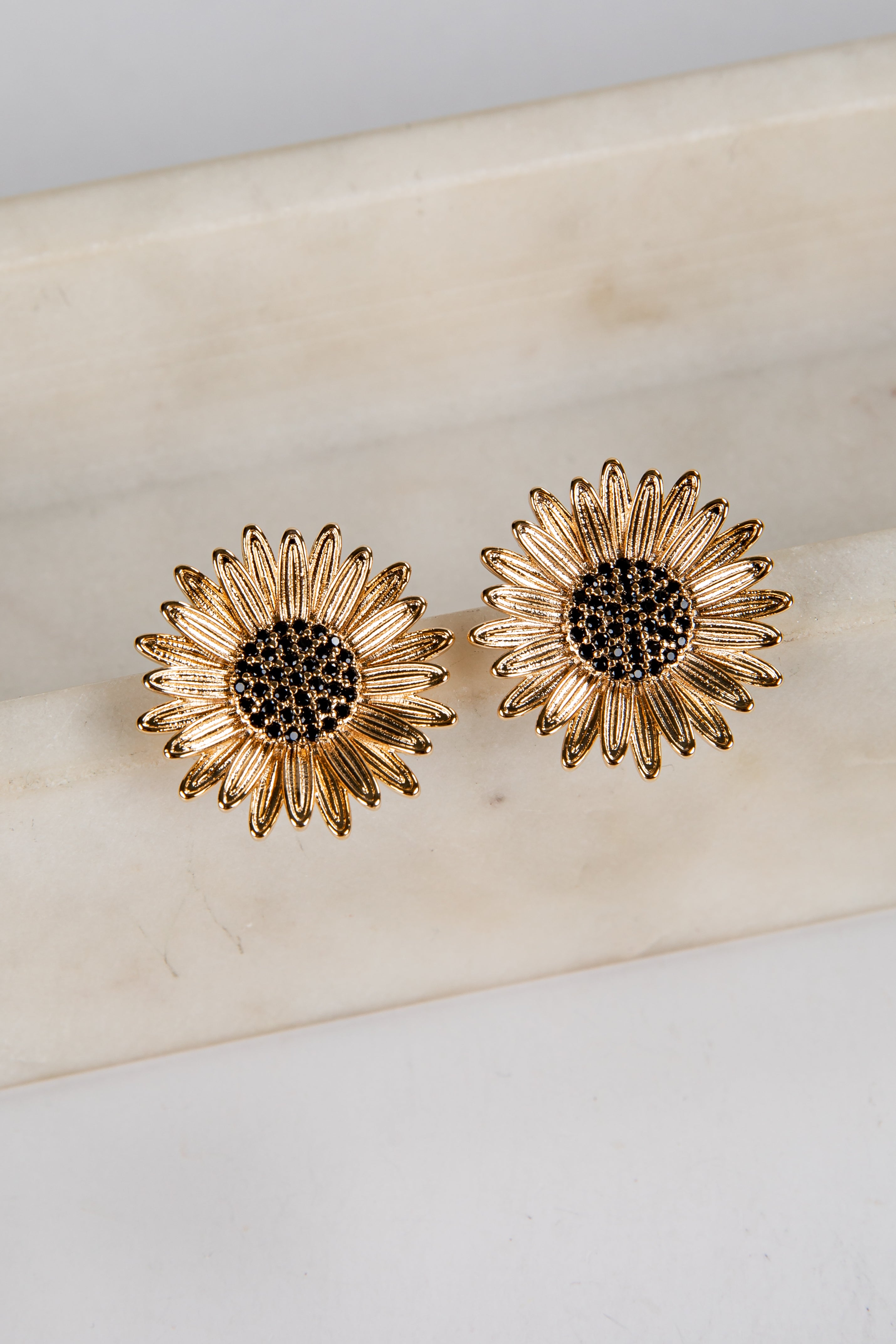 Sunflower Stud Earrings