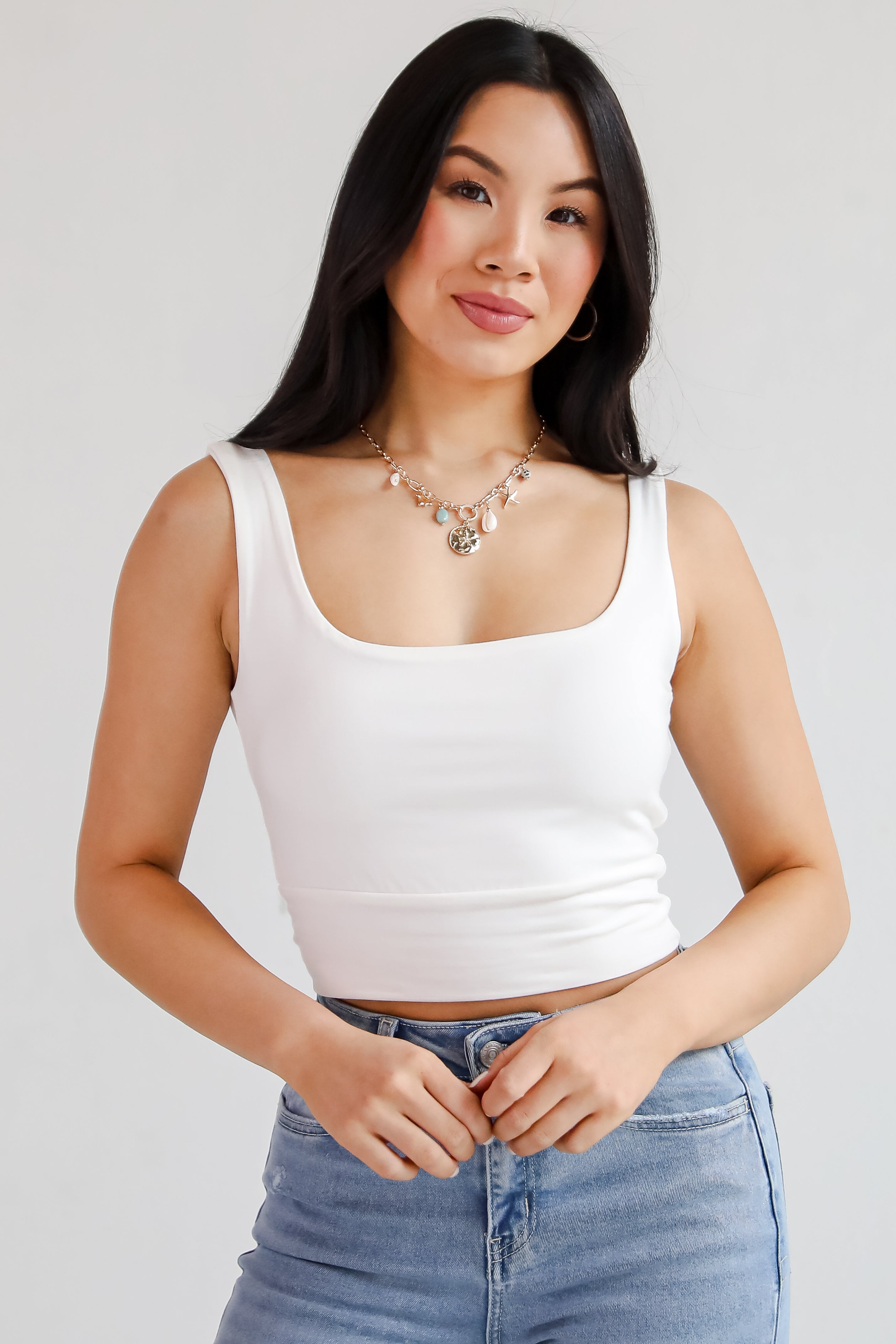 Hallie Everyday Cropped Tank