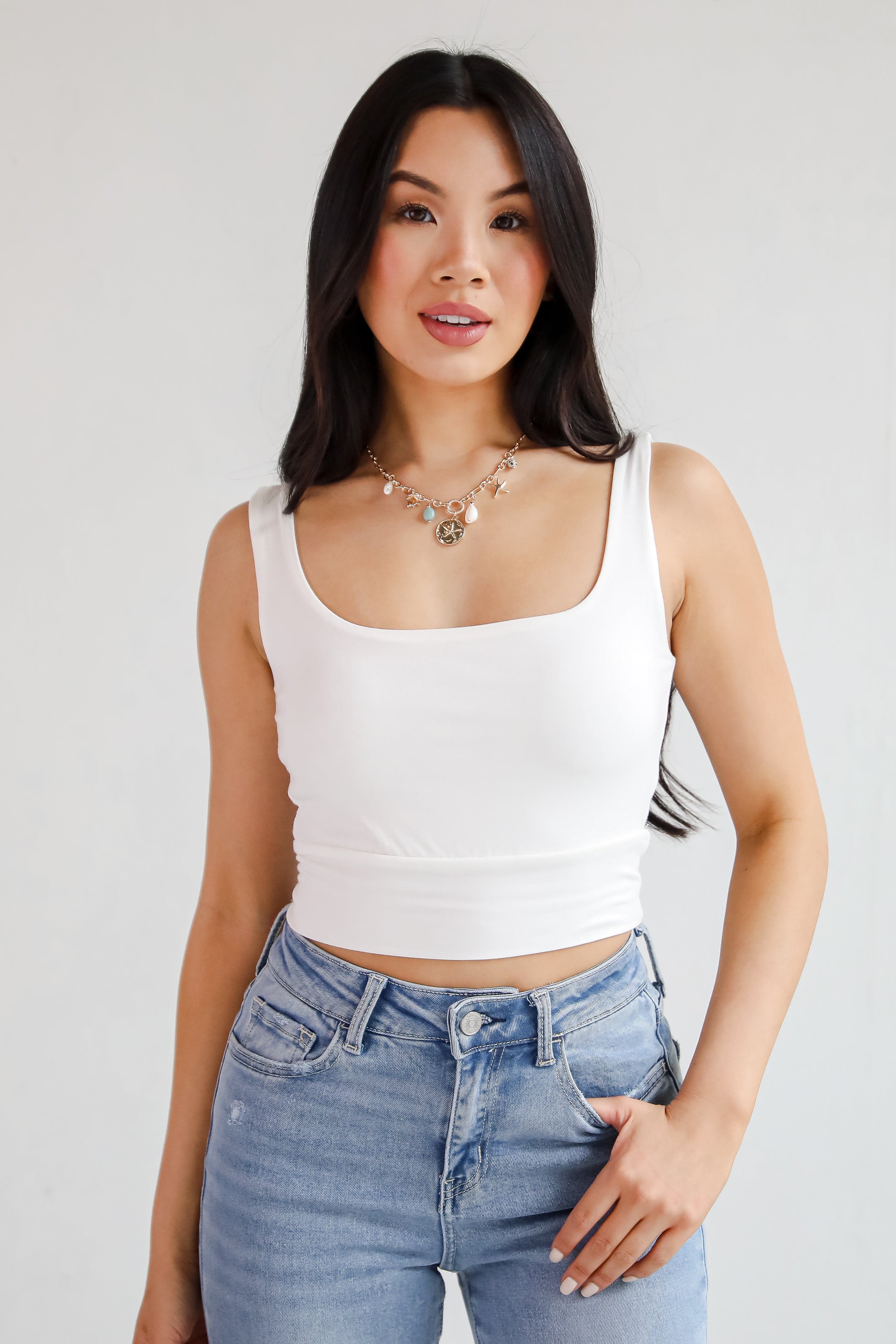 Hallie Everyday Cropped Tank