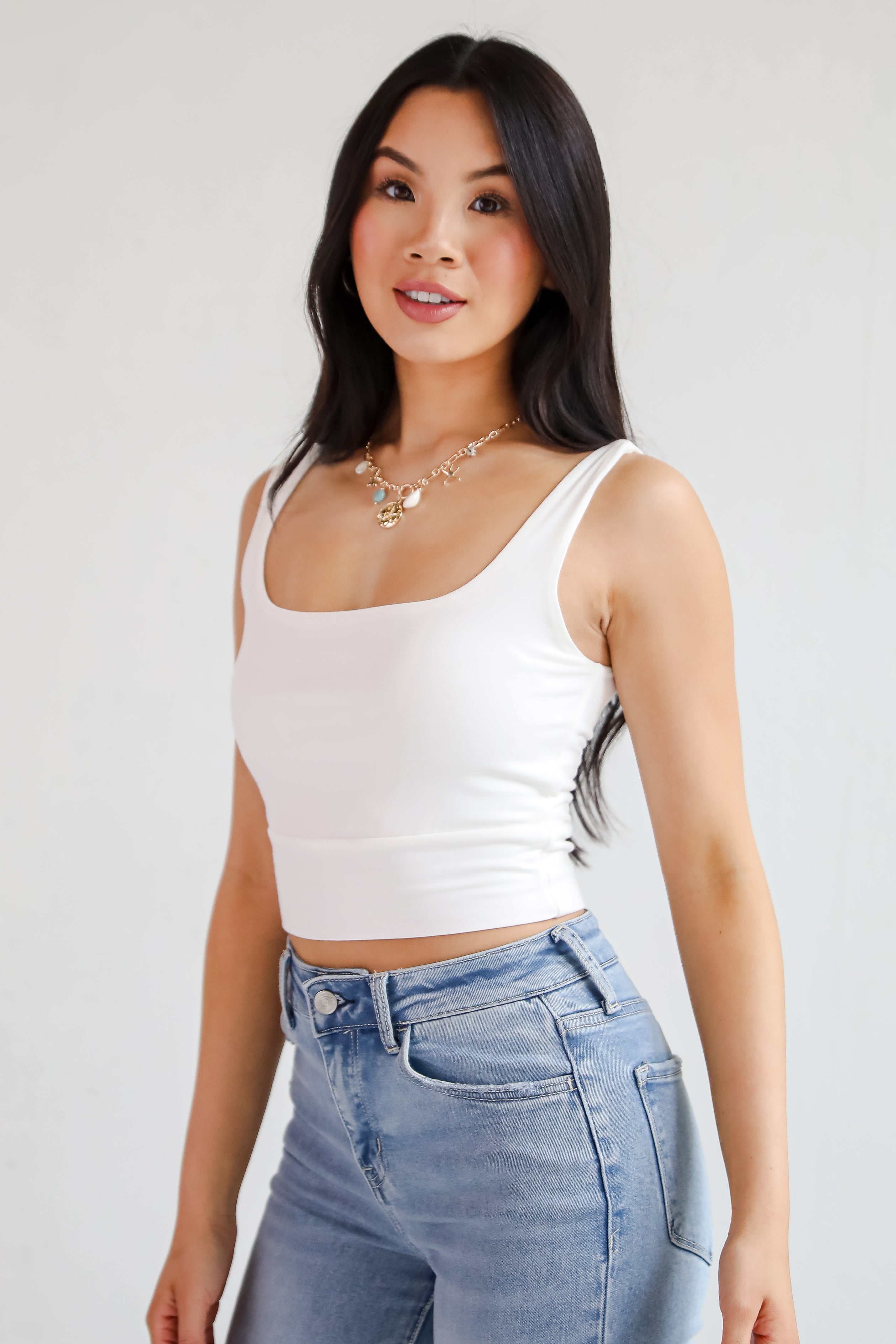Hallie Everyday Cropped Tank