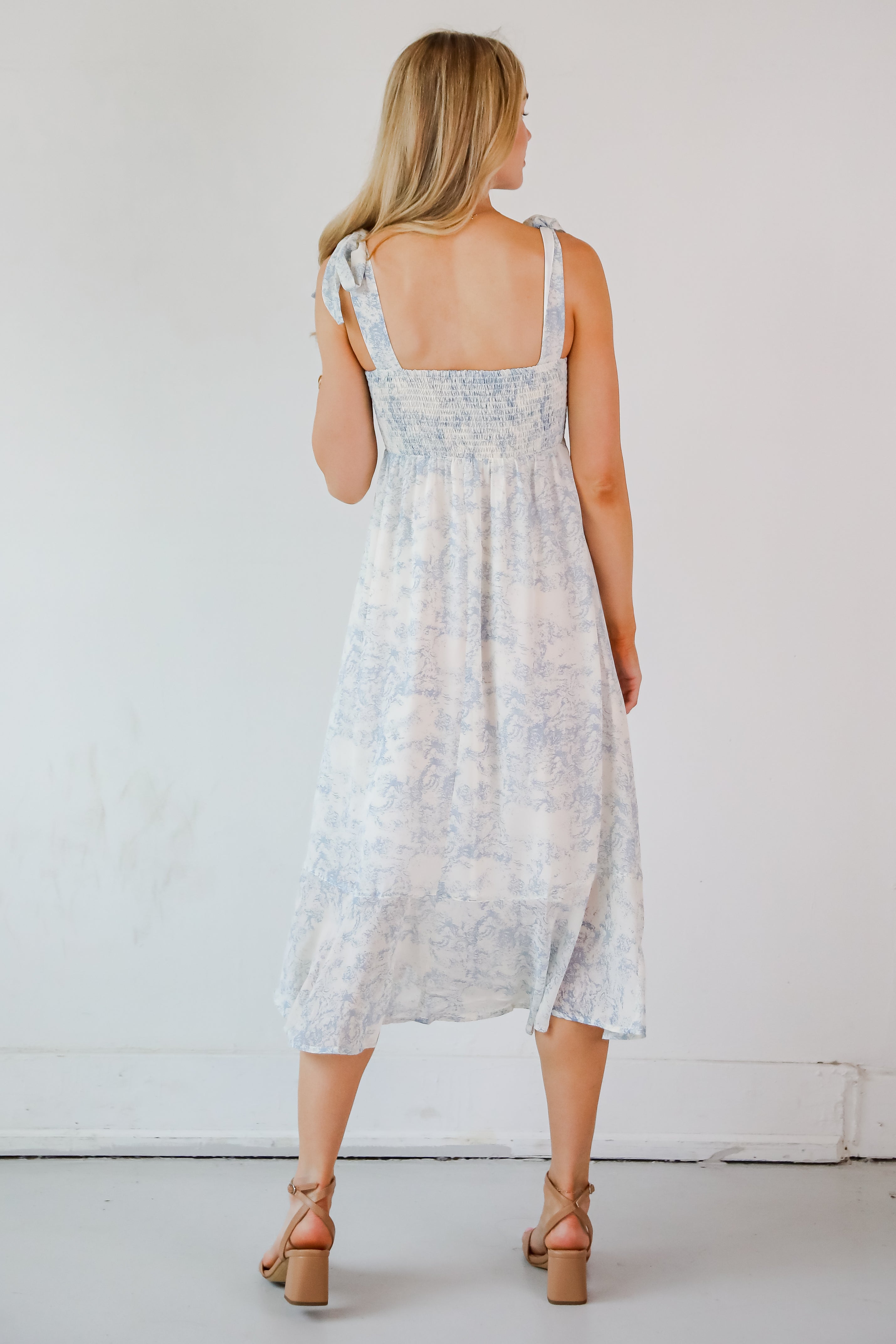 Signature Sweetie Ivory Midi Dress