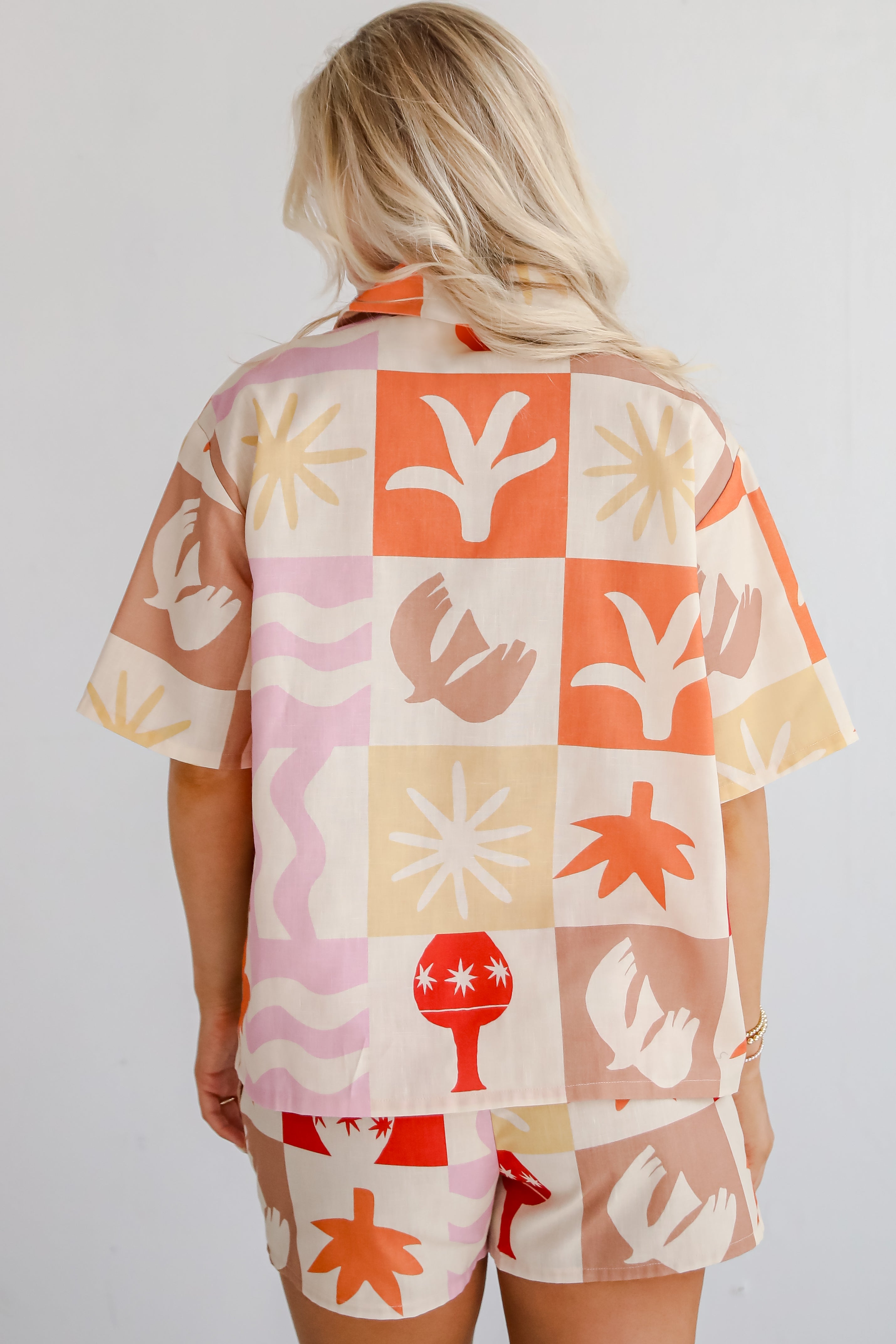 Island Style Ivory Blouse