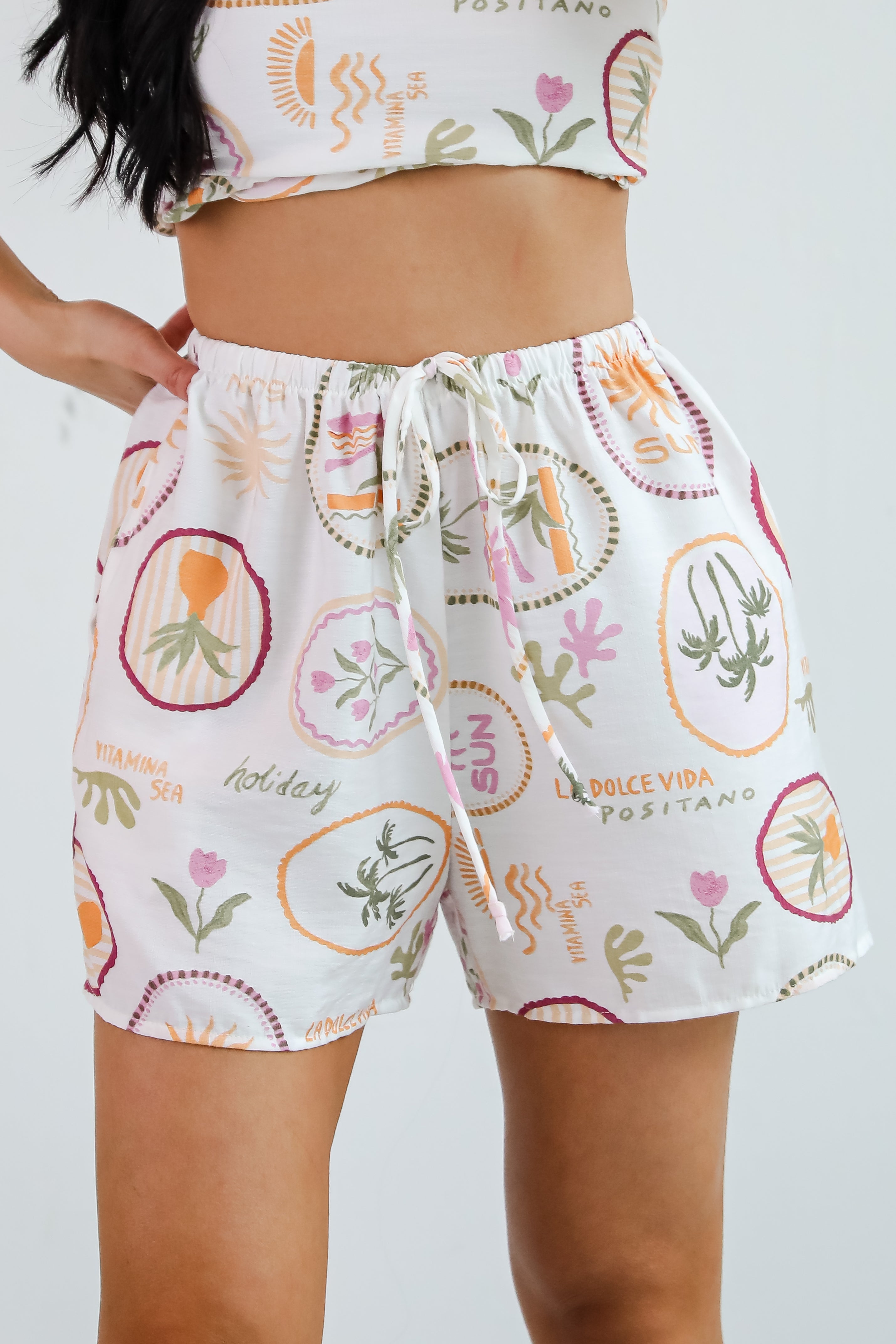 Vitamin Sea Ivory Shorts