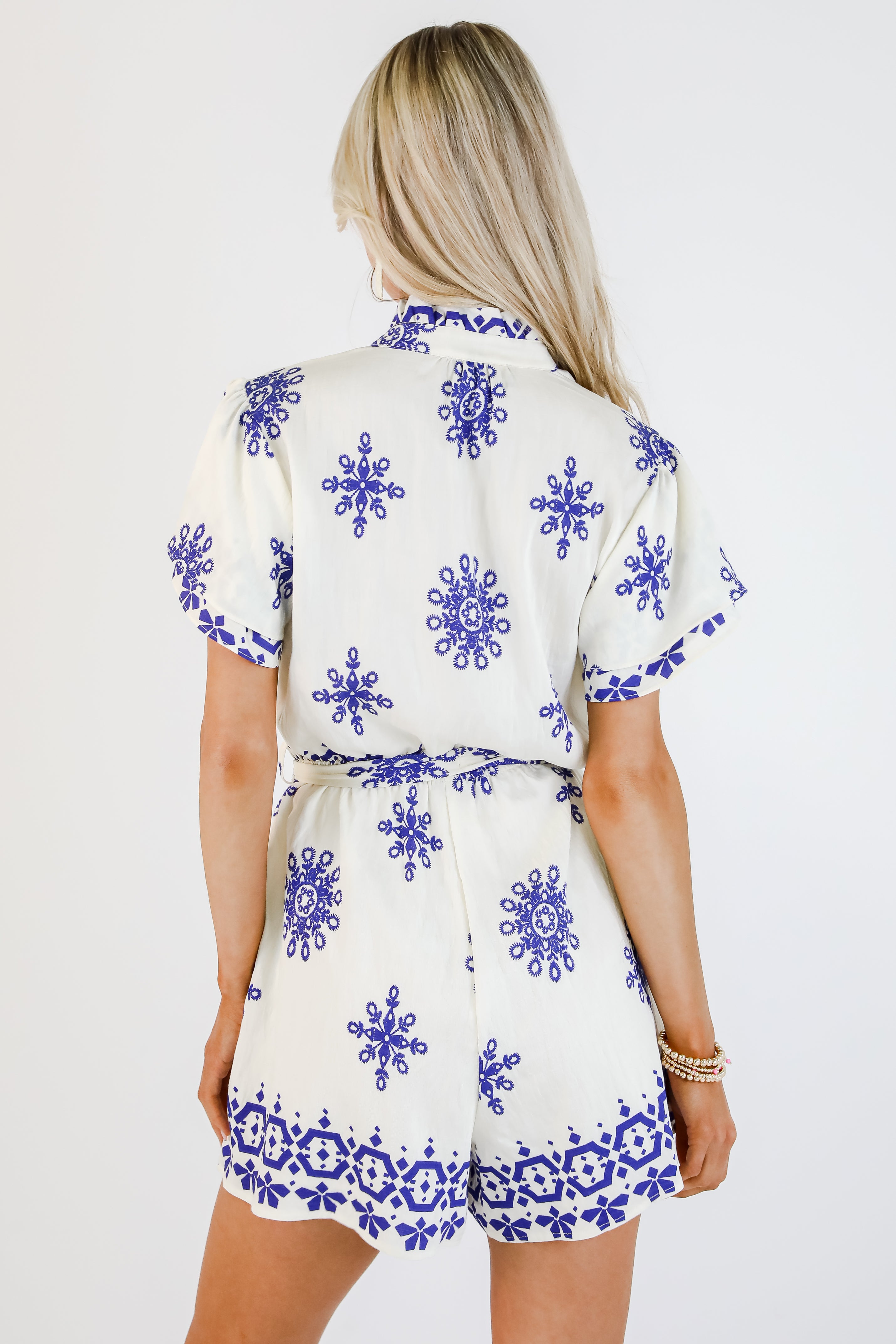 Vacation Ready Ivory Romper