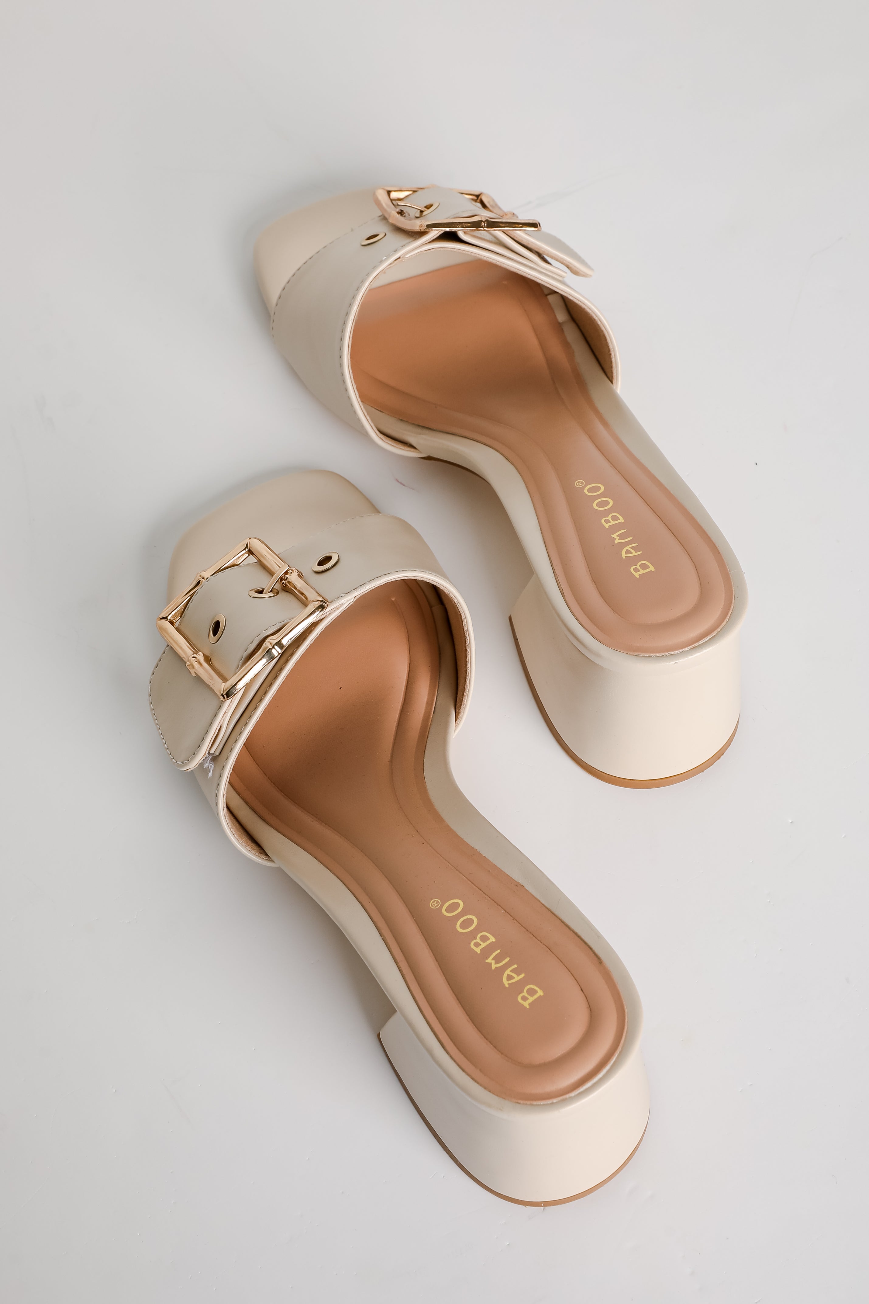 Perfect Occasion Ivory Slide Heels