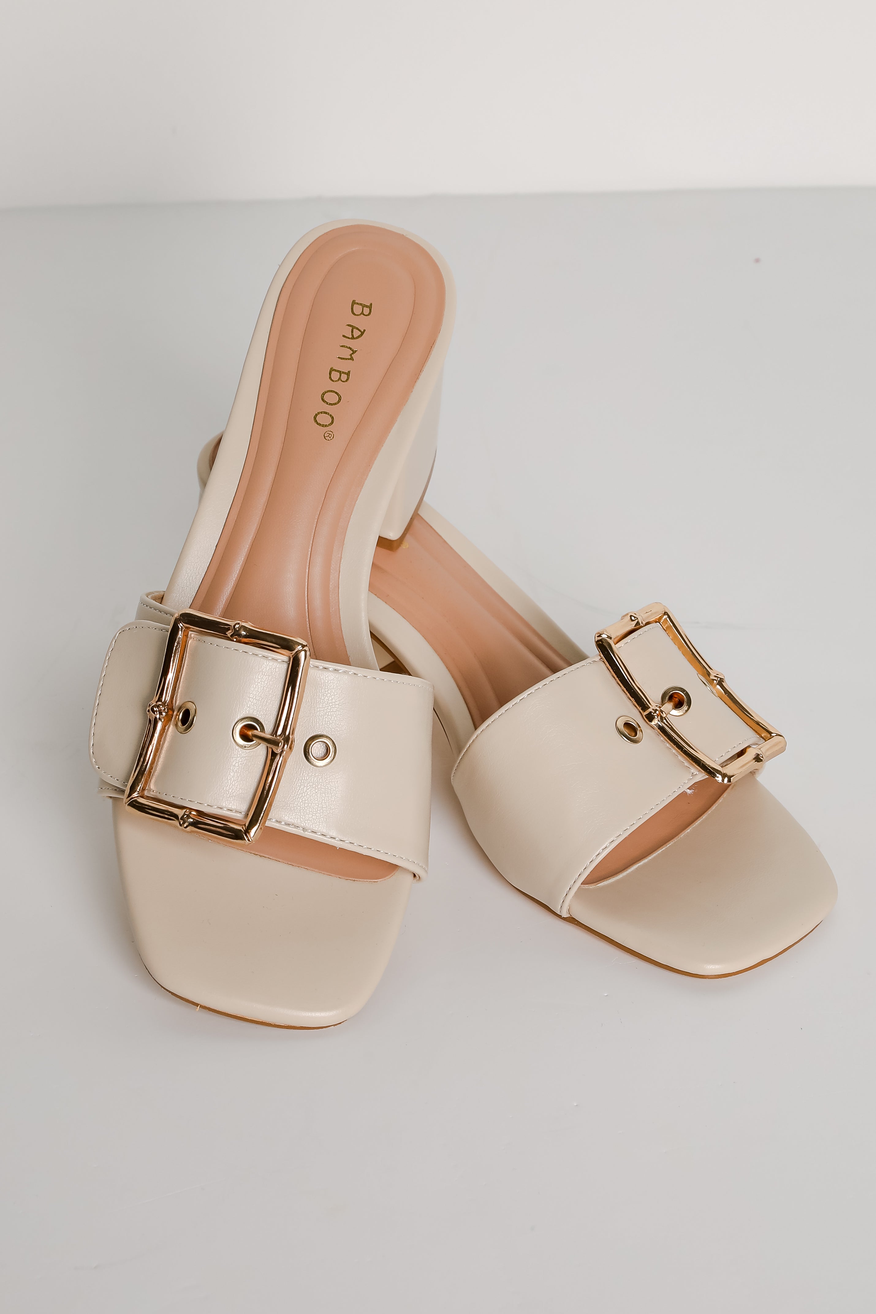 Perfect Occasion Ivory Slide Heels