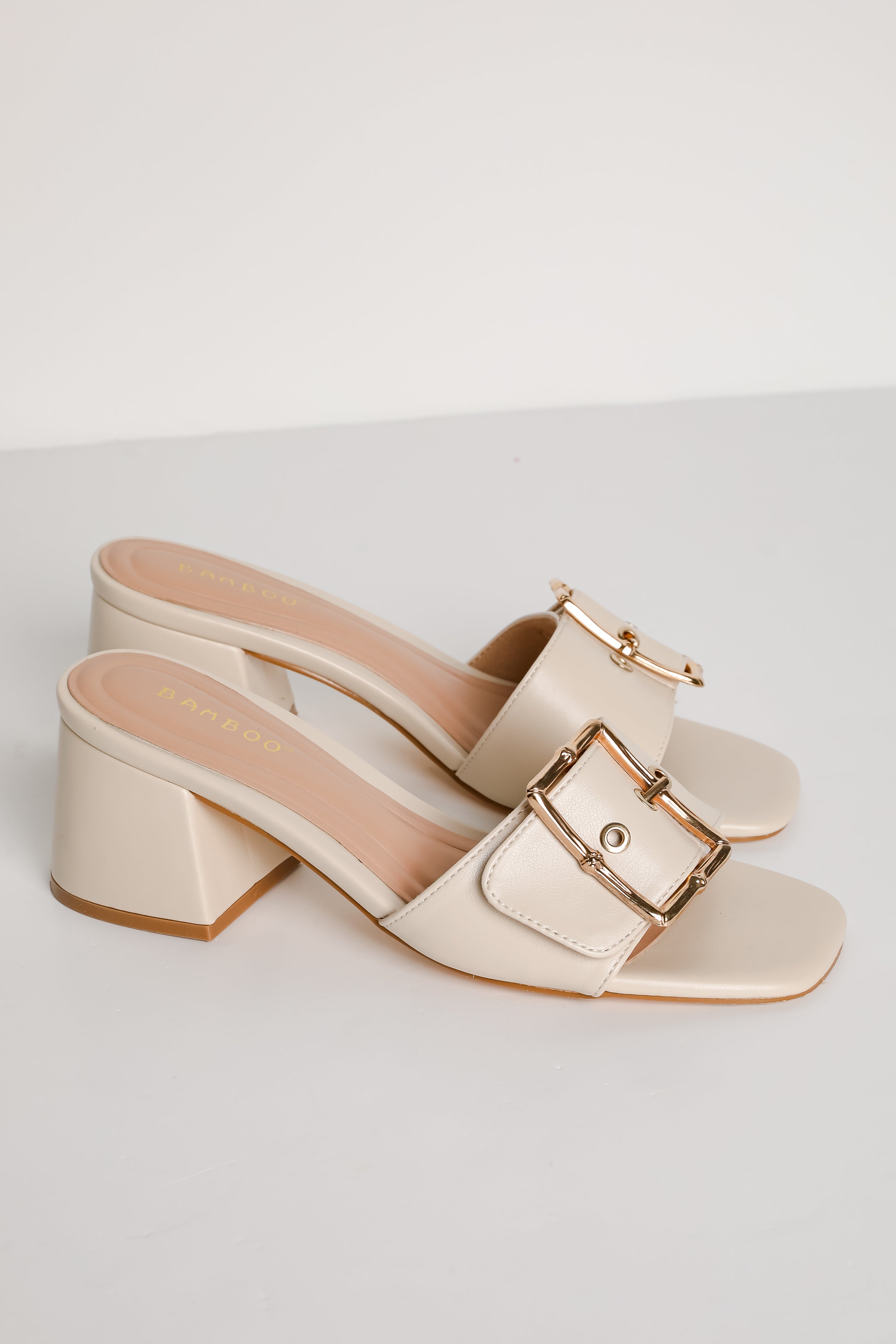 Perfect Occasion Ivory Slide Heels