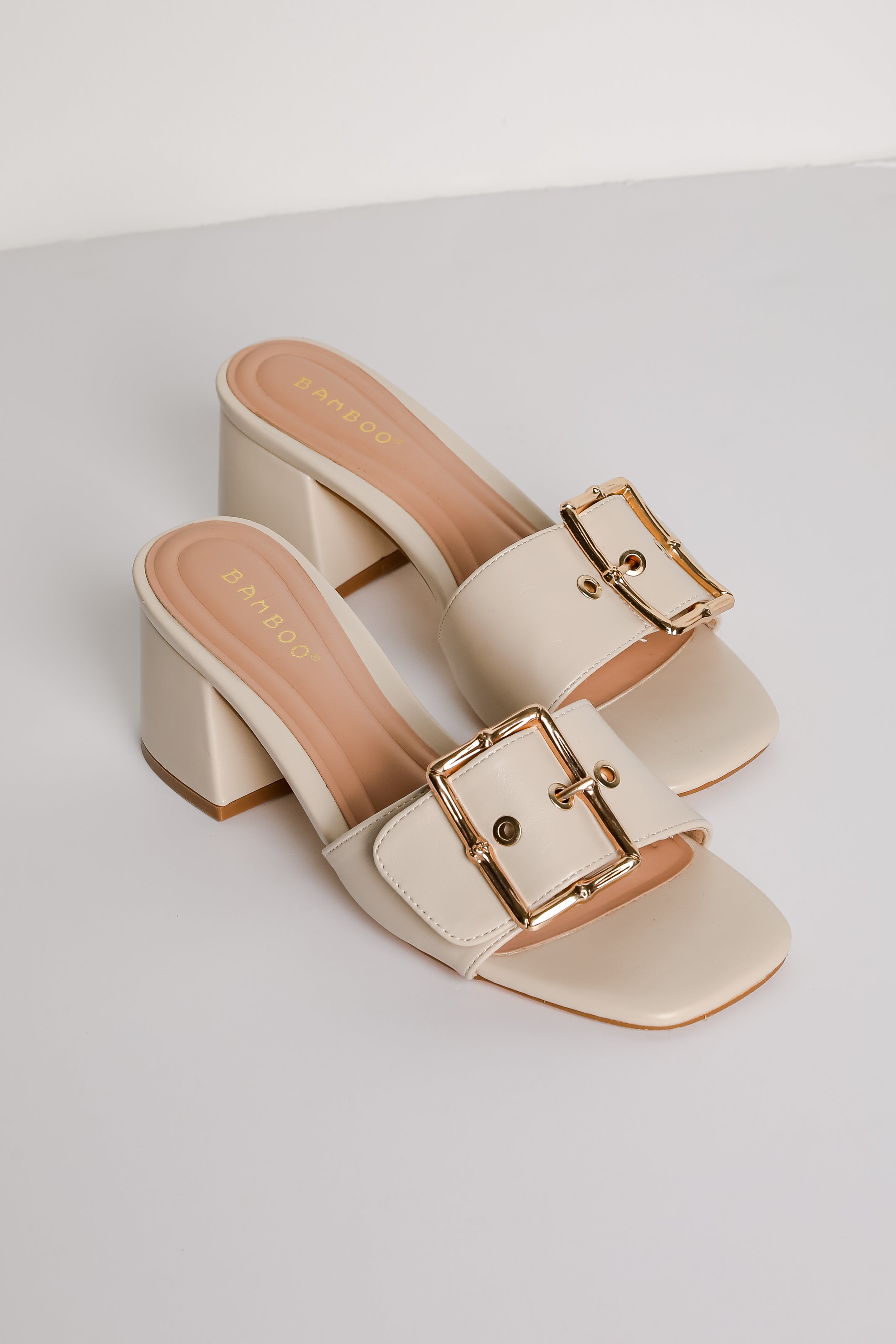 Perfect Occasion Ivory Slide Heels