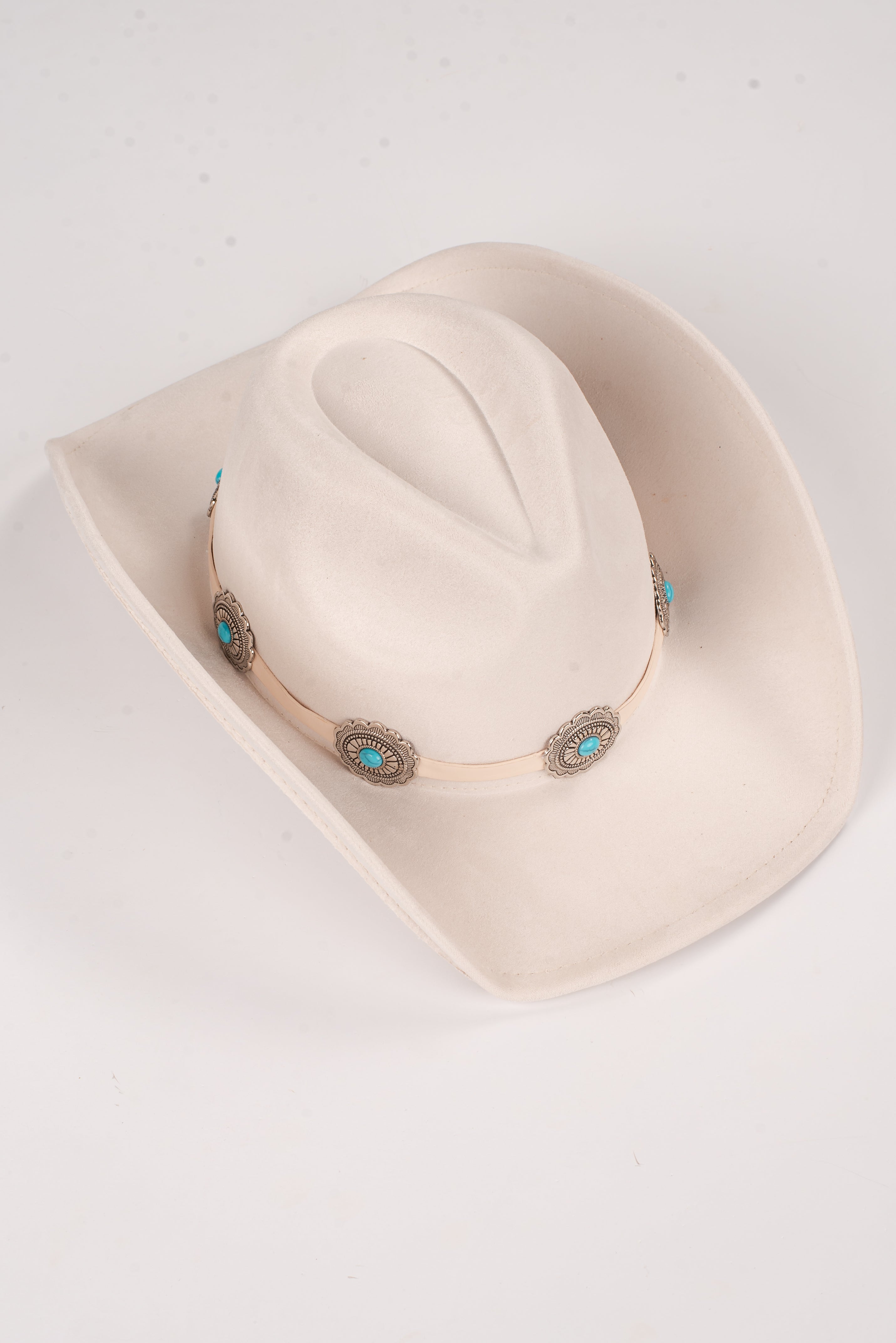 All American Ivory Fedora Western Hat