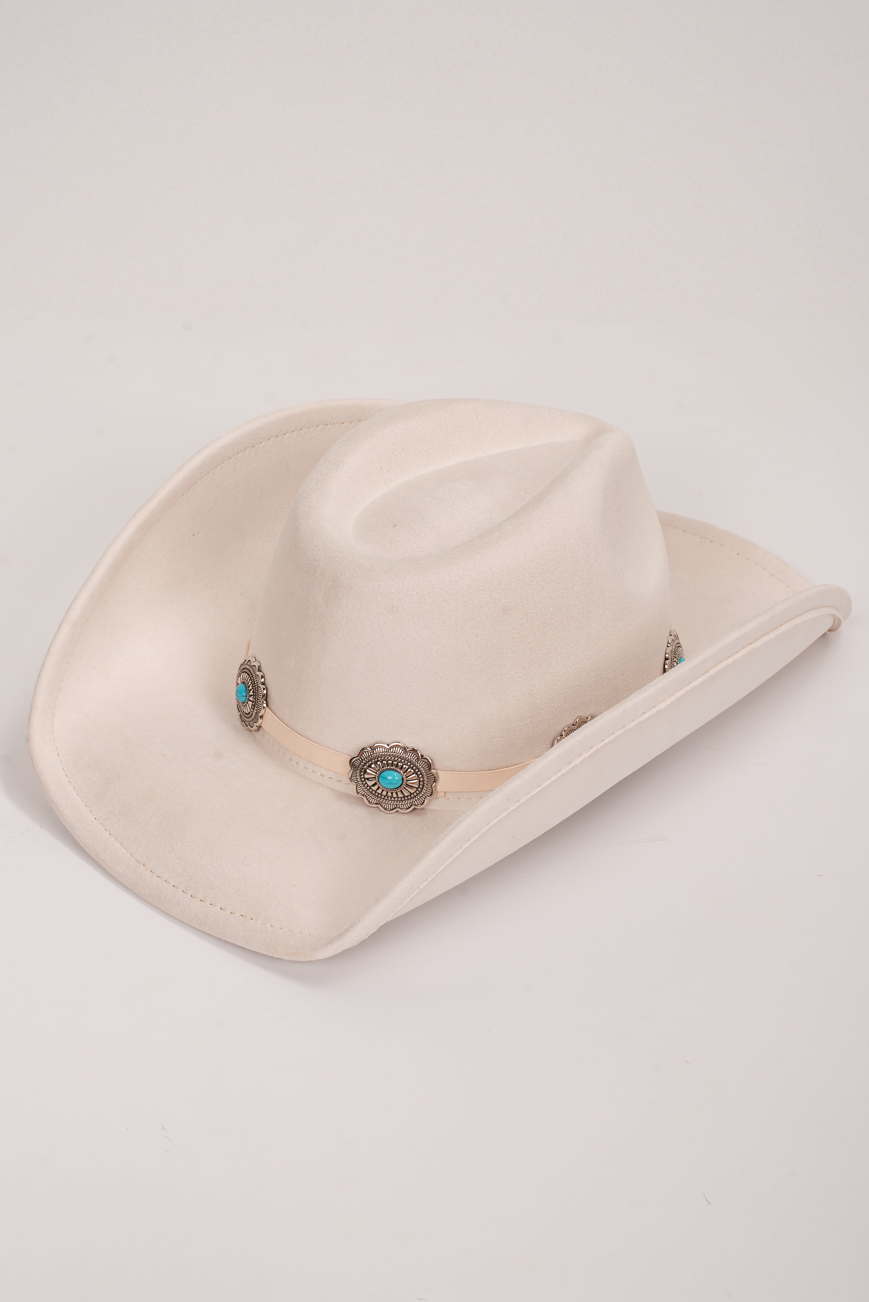 All American Ivory Fedora Western Hat