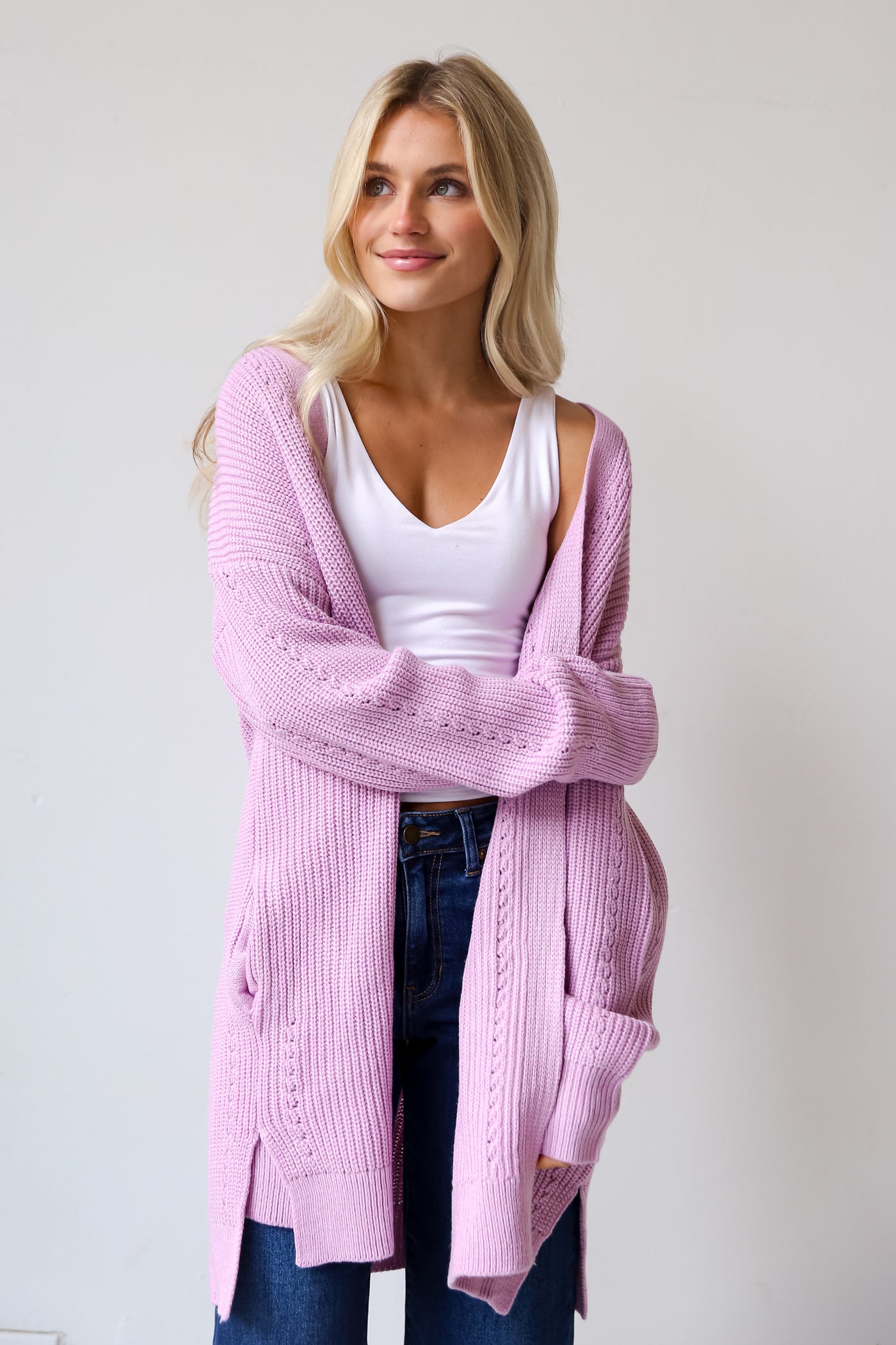 knit sweater cardigan