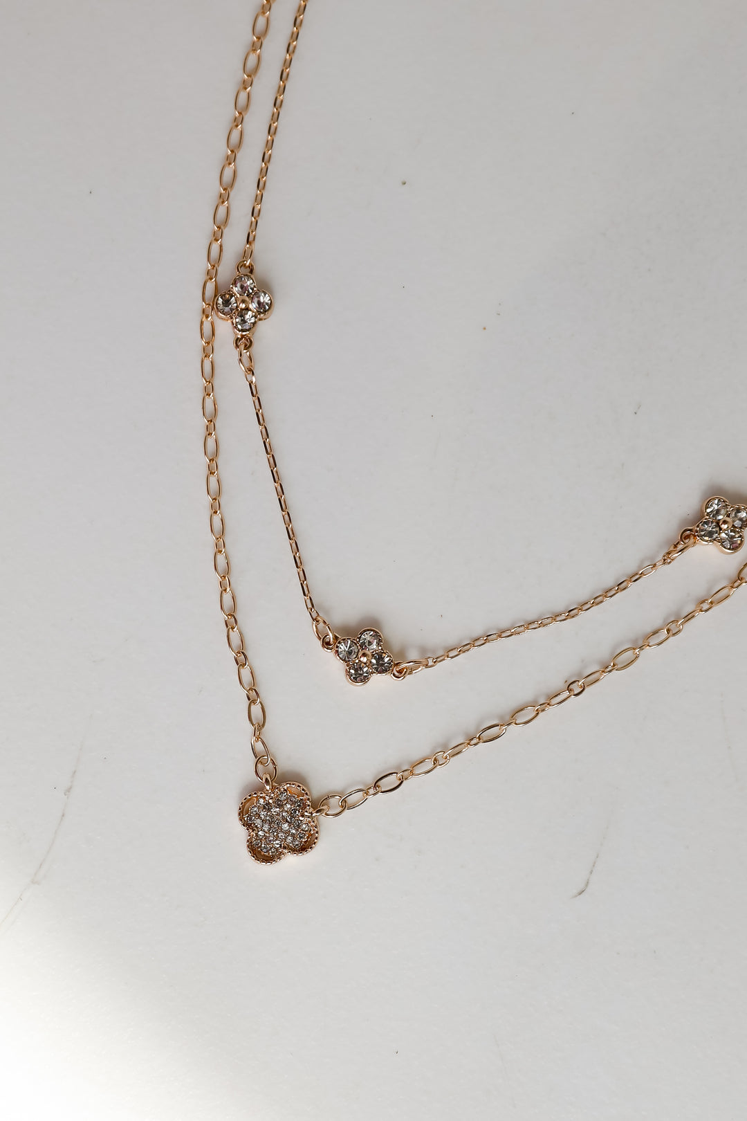 Paige Layered Chain Necklace gold dainty jewelry