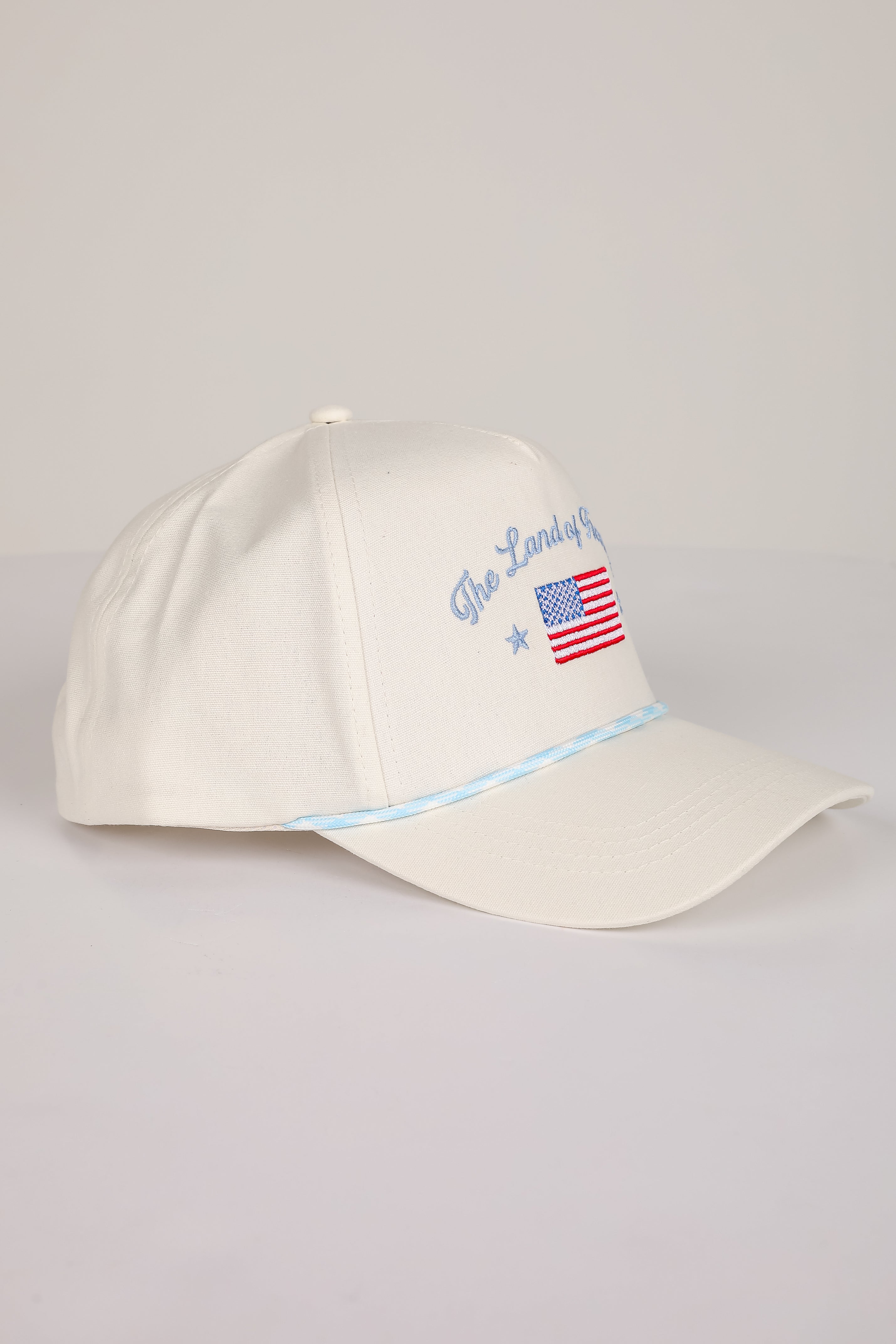 Light Blue Land Of Freedom Hat