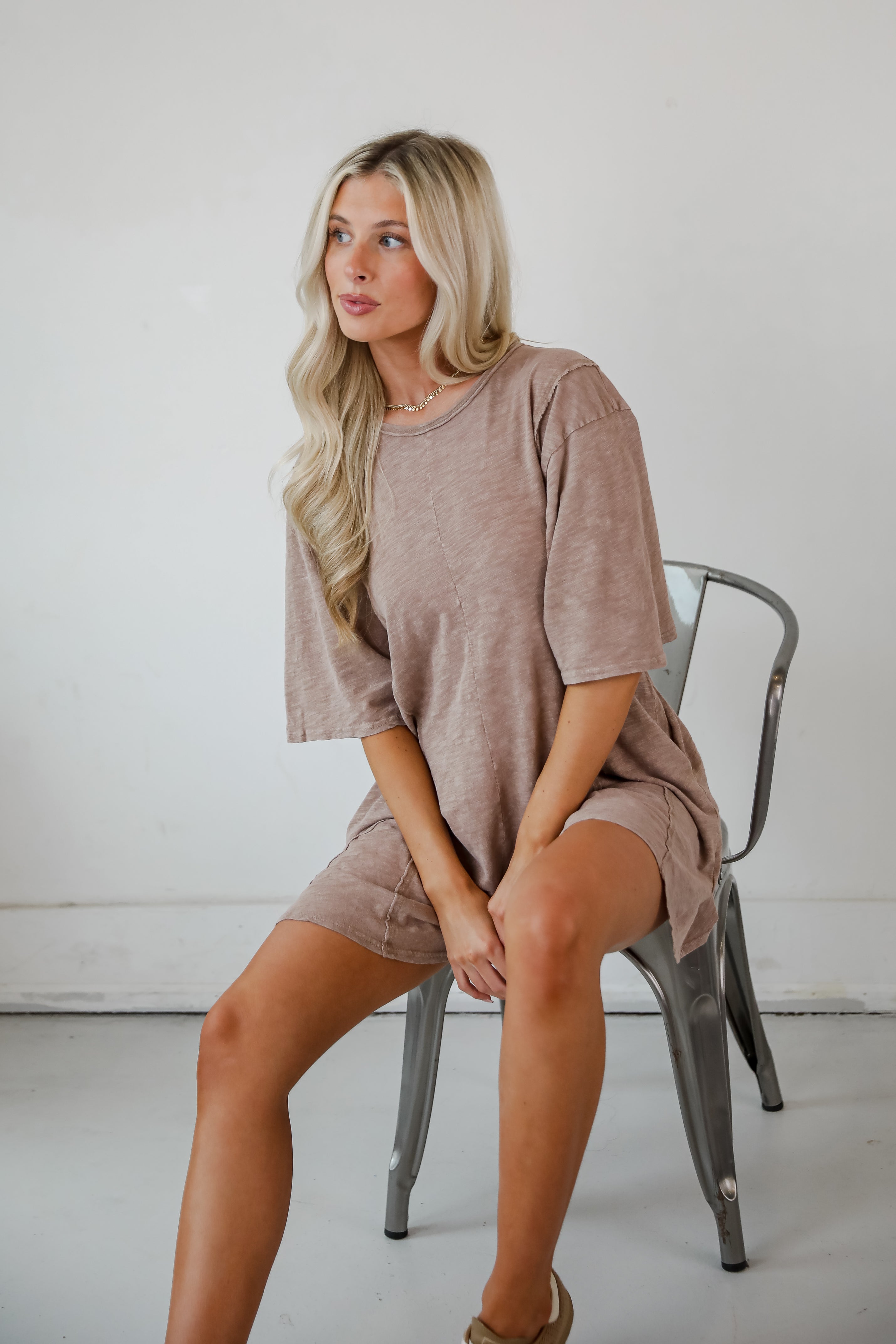 Over And Over T-Shirt Romper