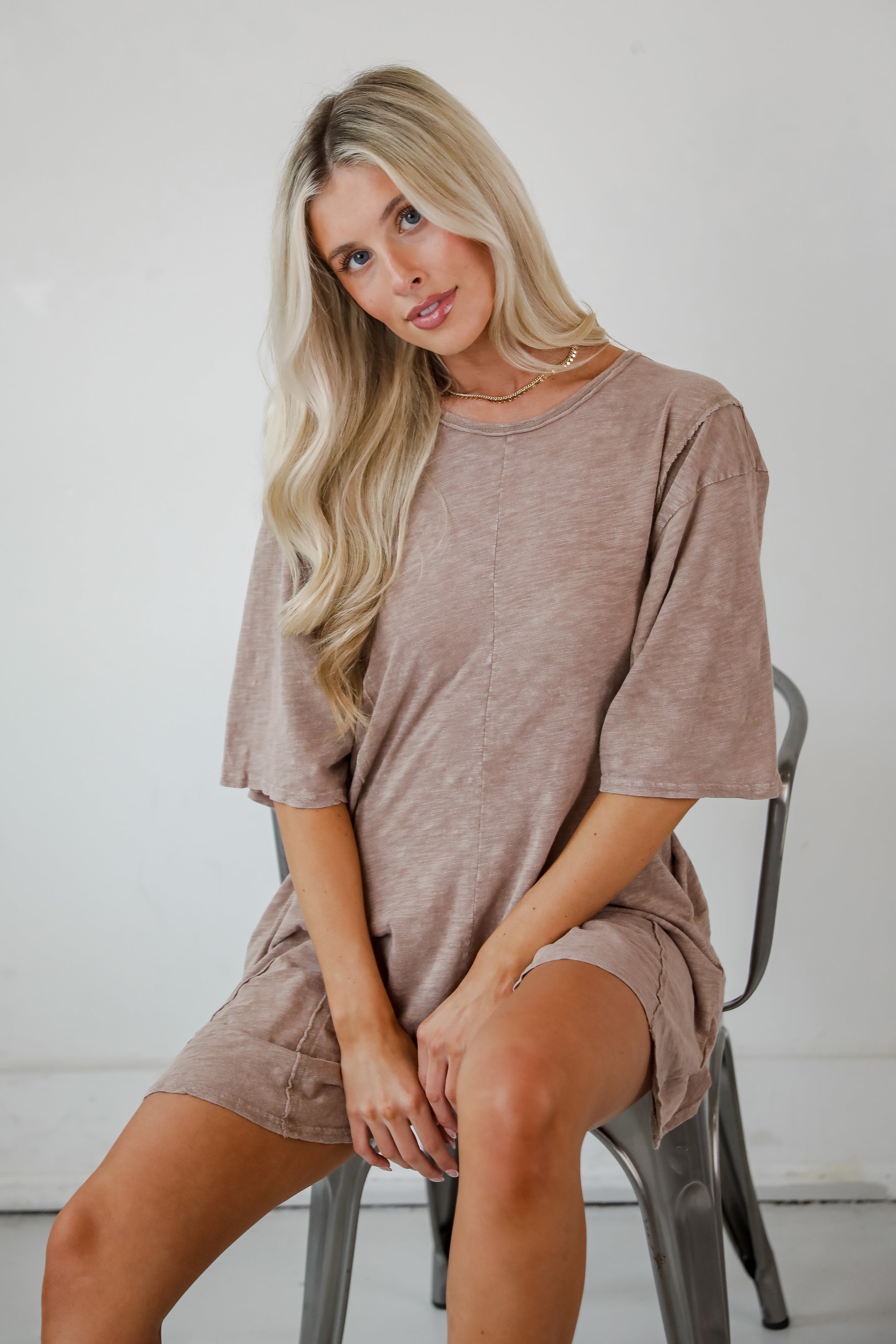 Over And Over T-Shirt Romper