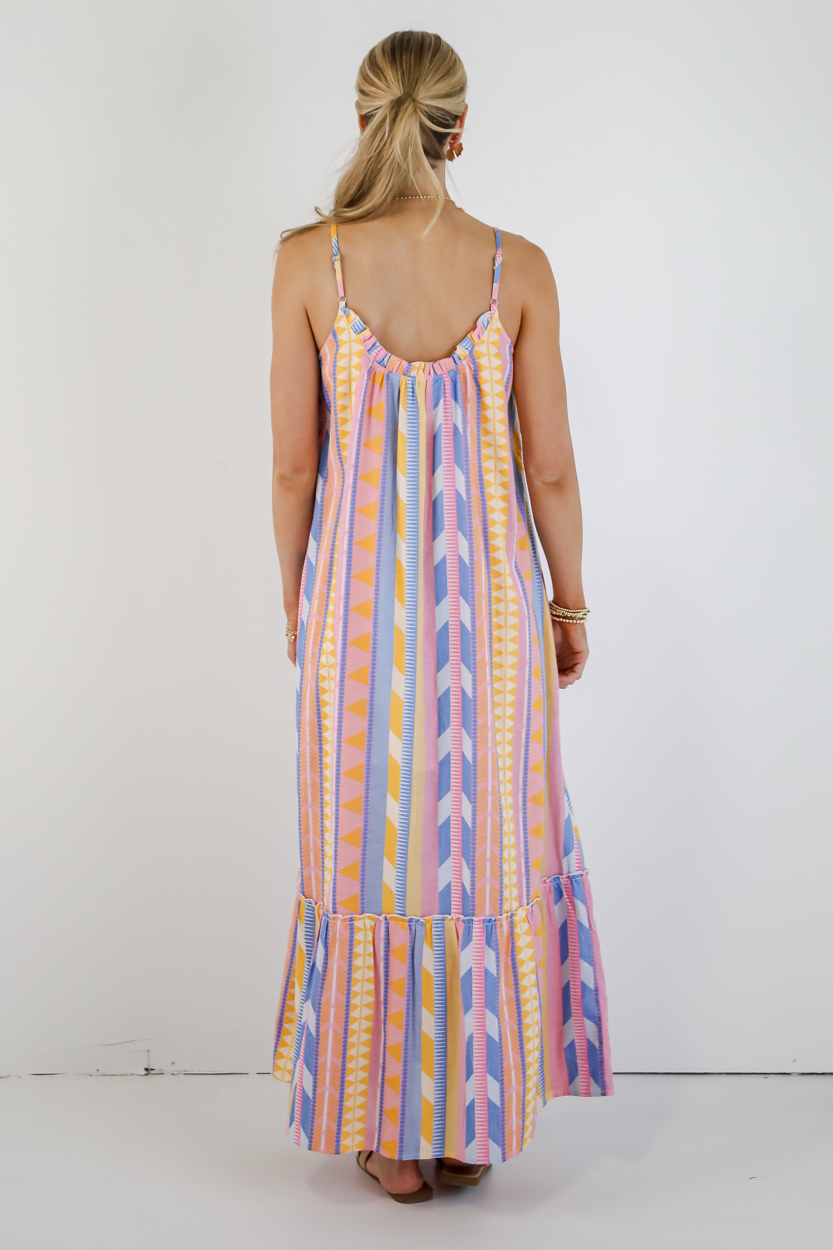 On Location Multi Maxi Dress