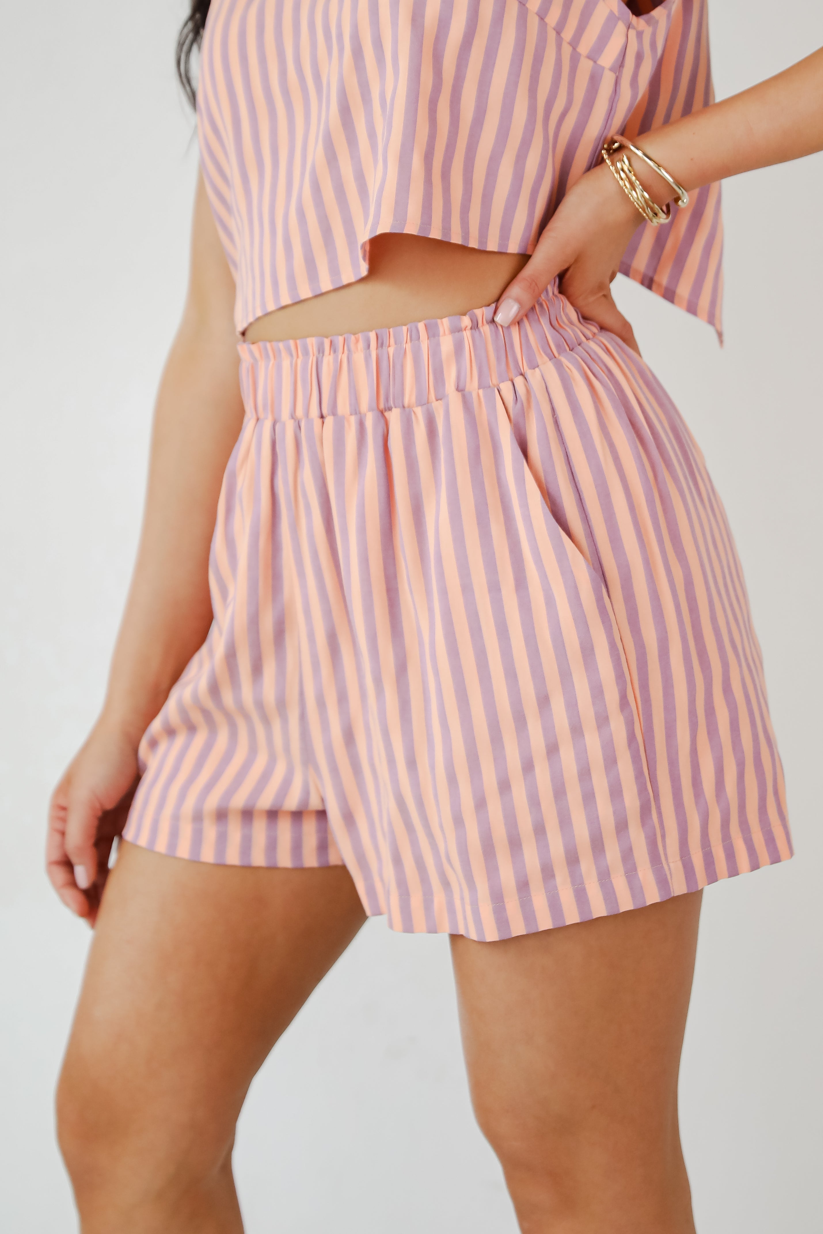 Pretty Perfect Striped Shorts