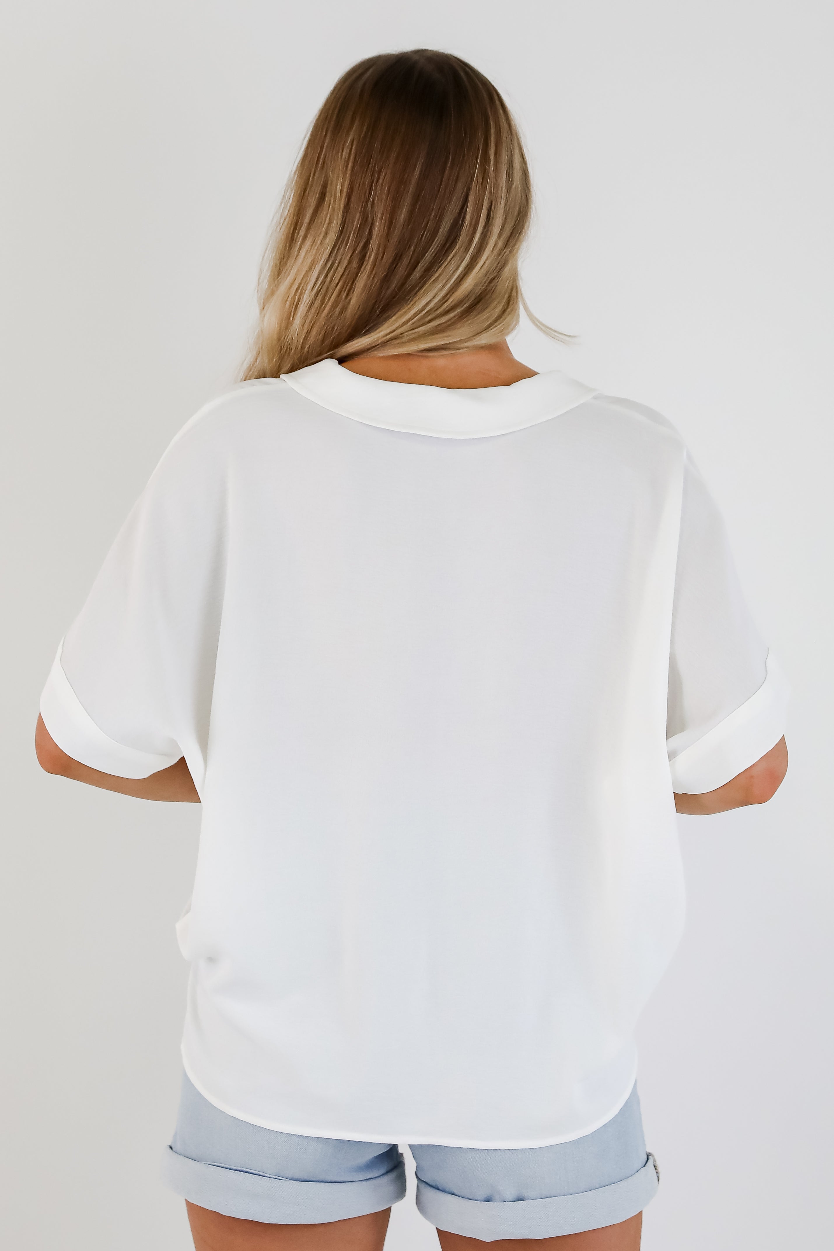 All Is Well Off White Blouse