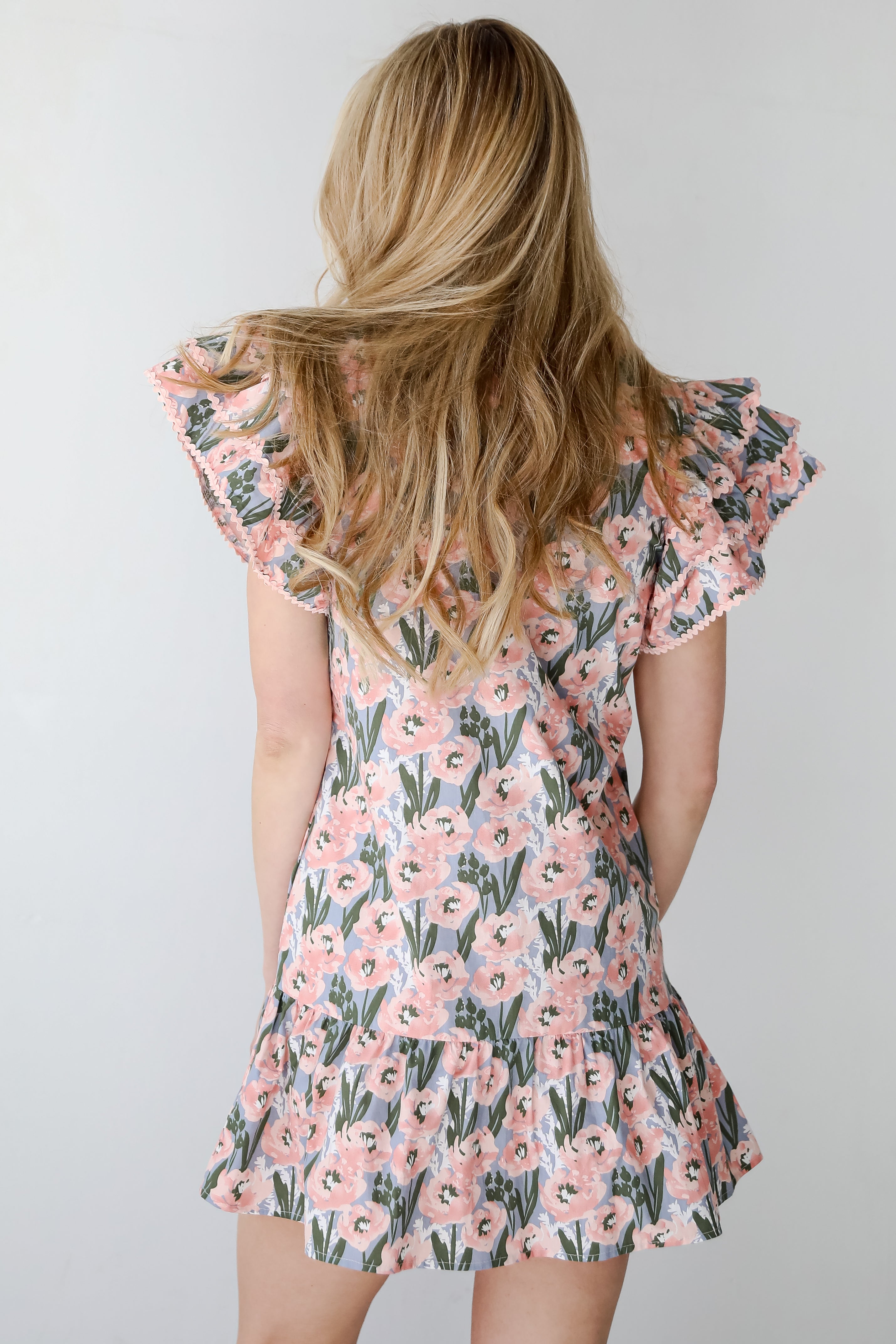 Playfully Posh Floral Mini Dress