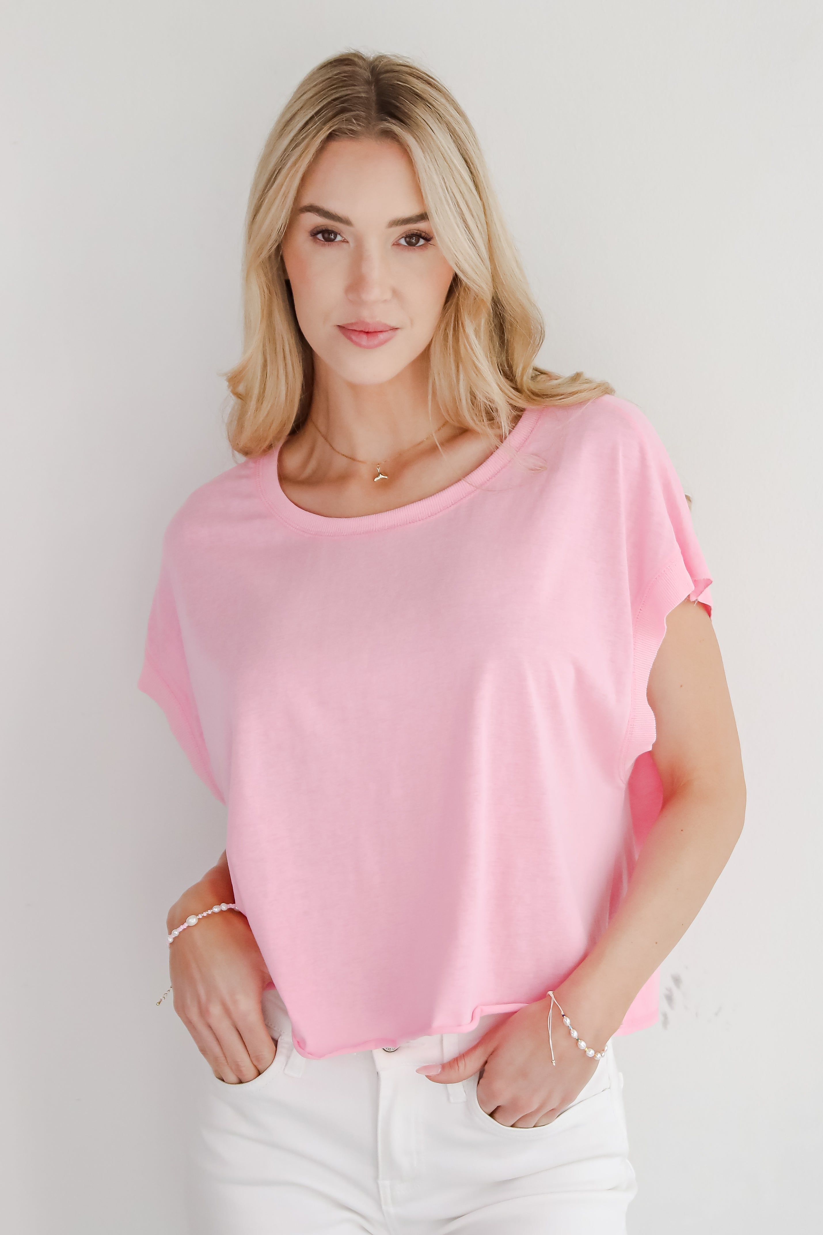 Brynn Open Back Tee