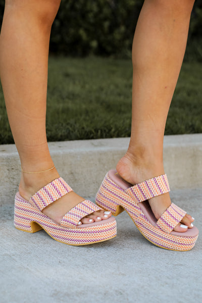 cute platform sandals