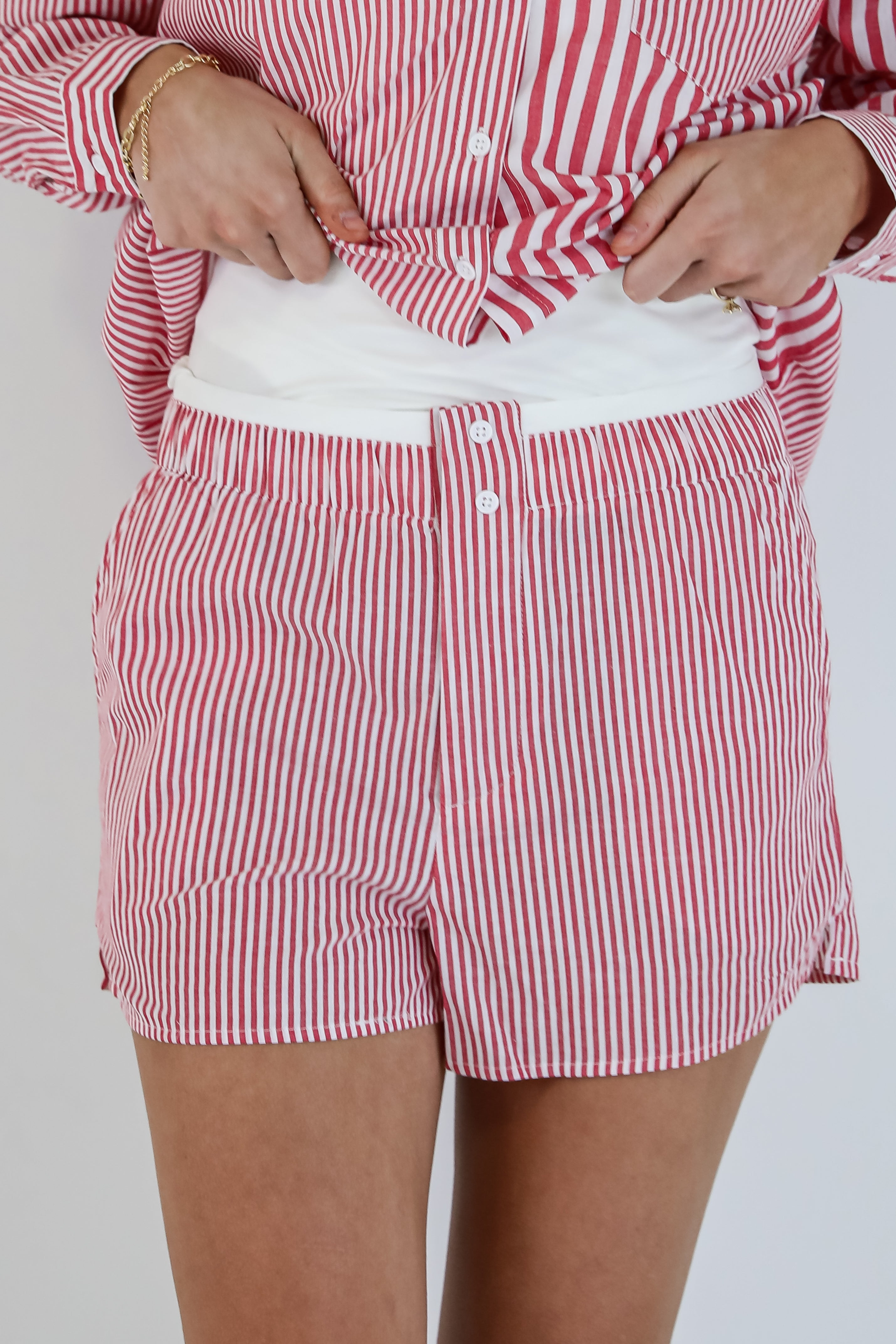 Do Not Disturb Striped Boxer Shorts