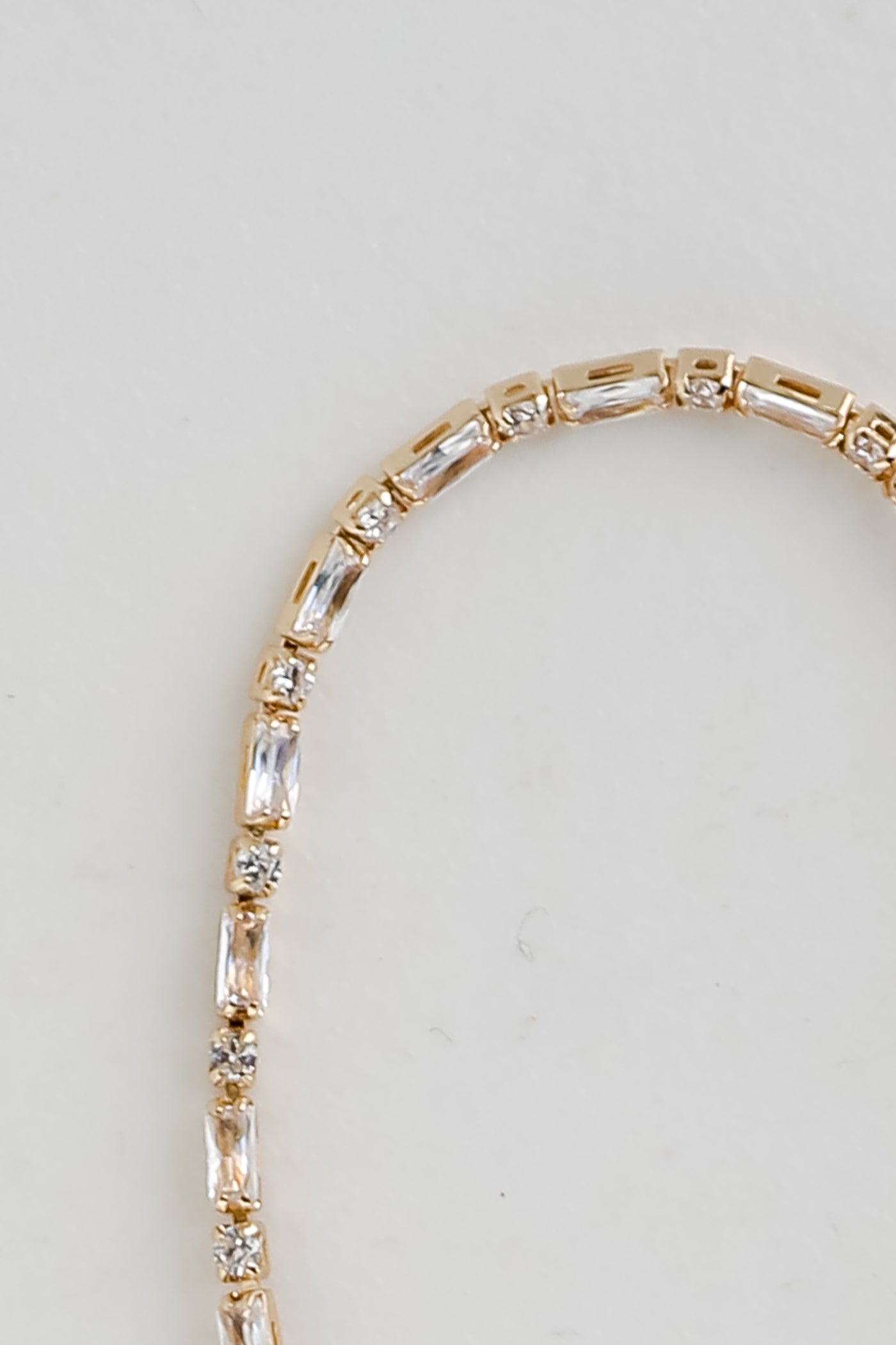 womens Gold Rhinestone Bracelet