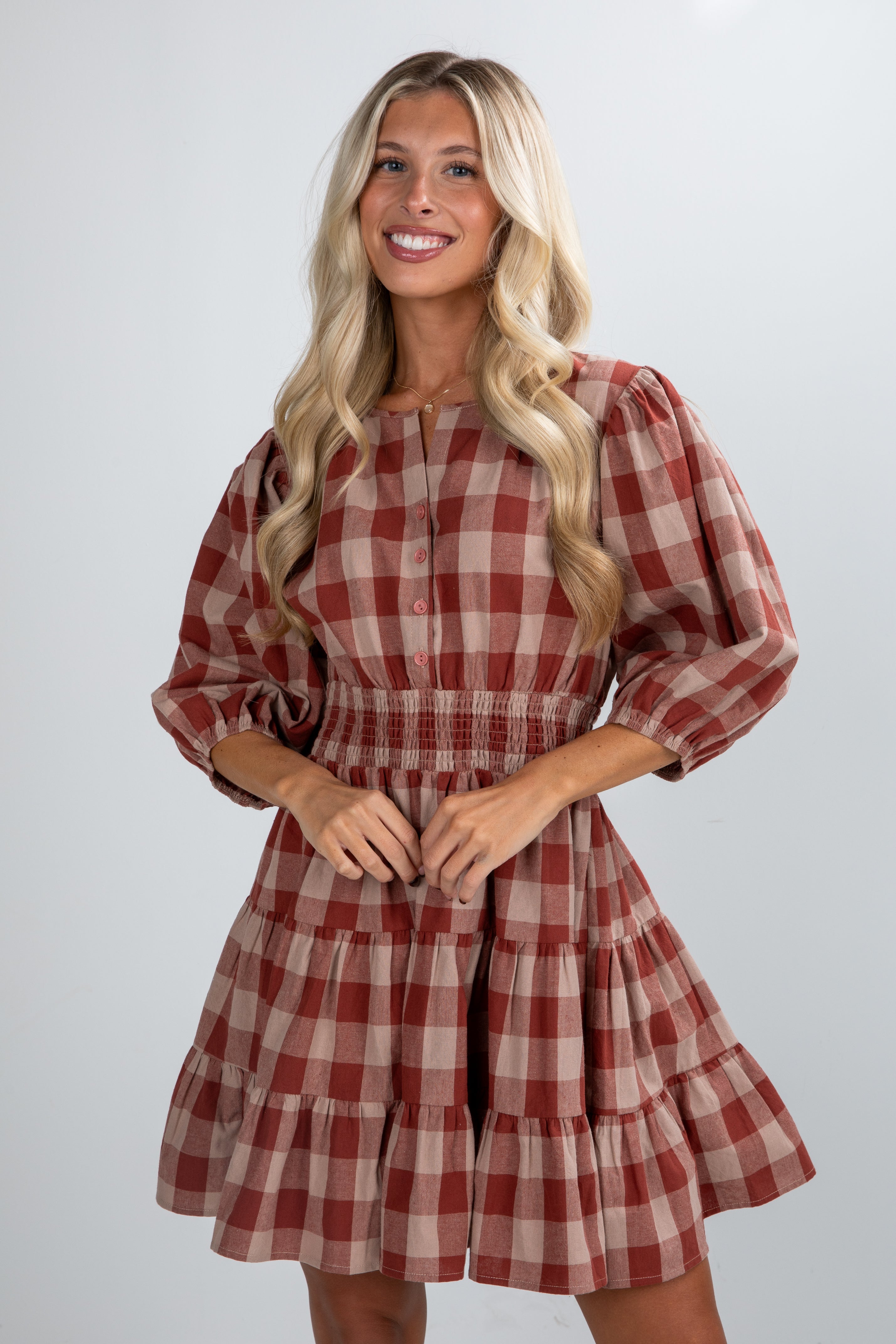 cute plaid dress