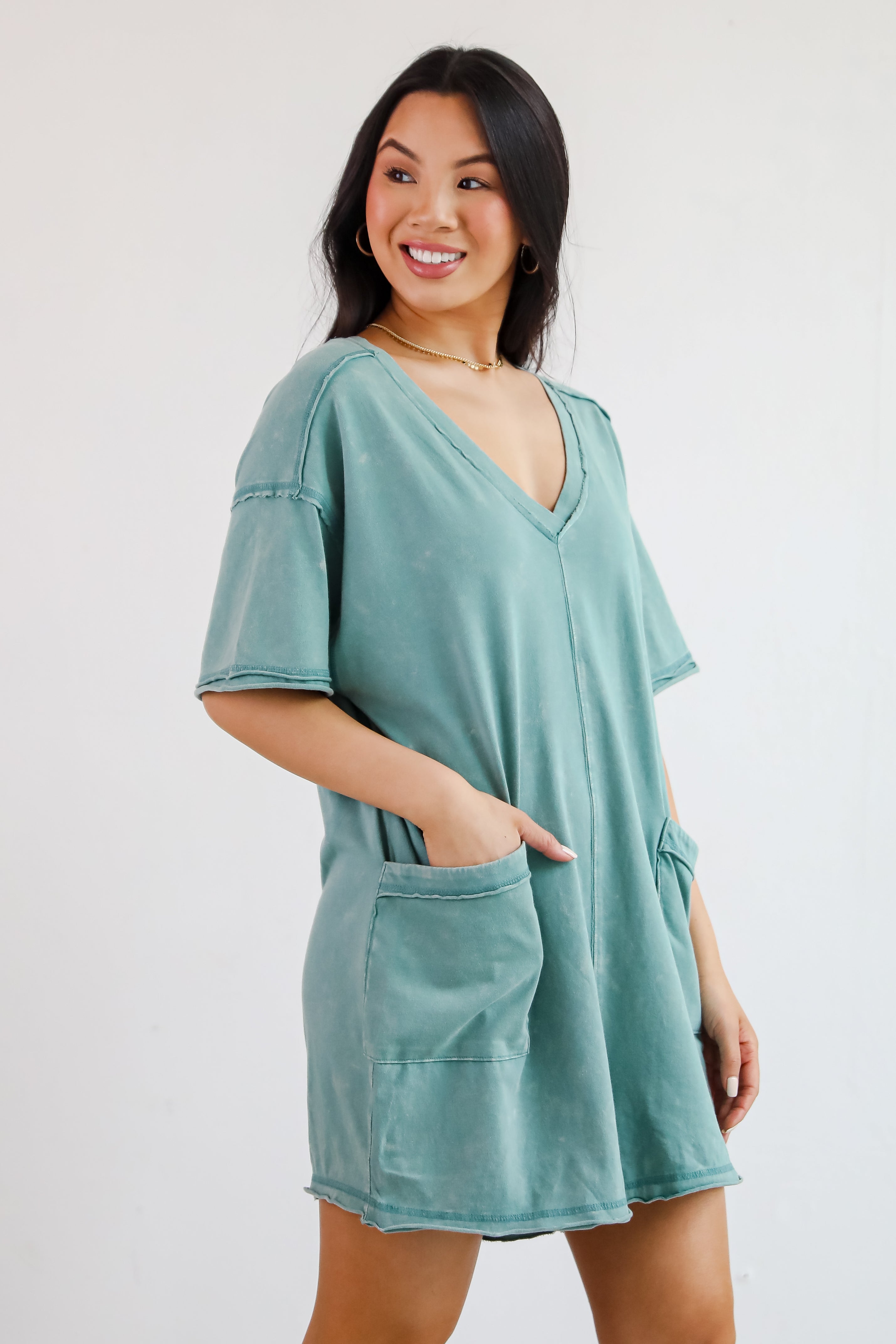 Lounge Look T-Shirt Romper