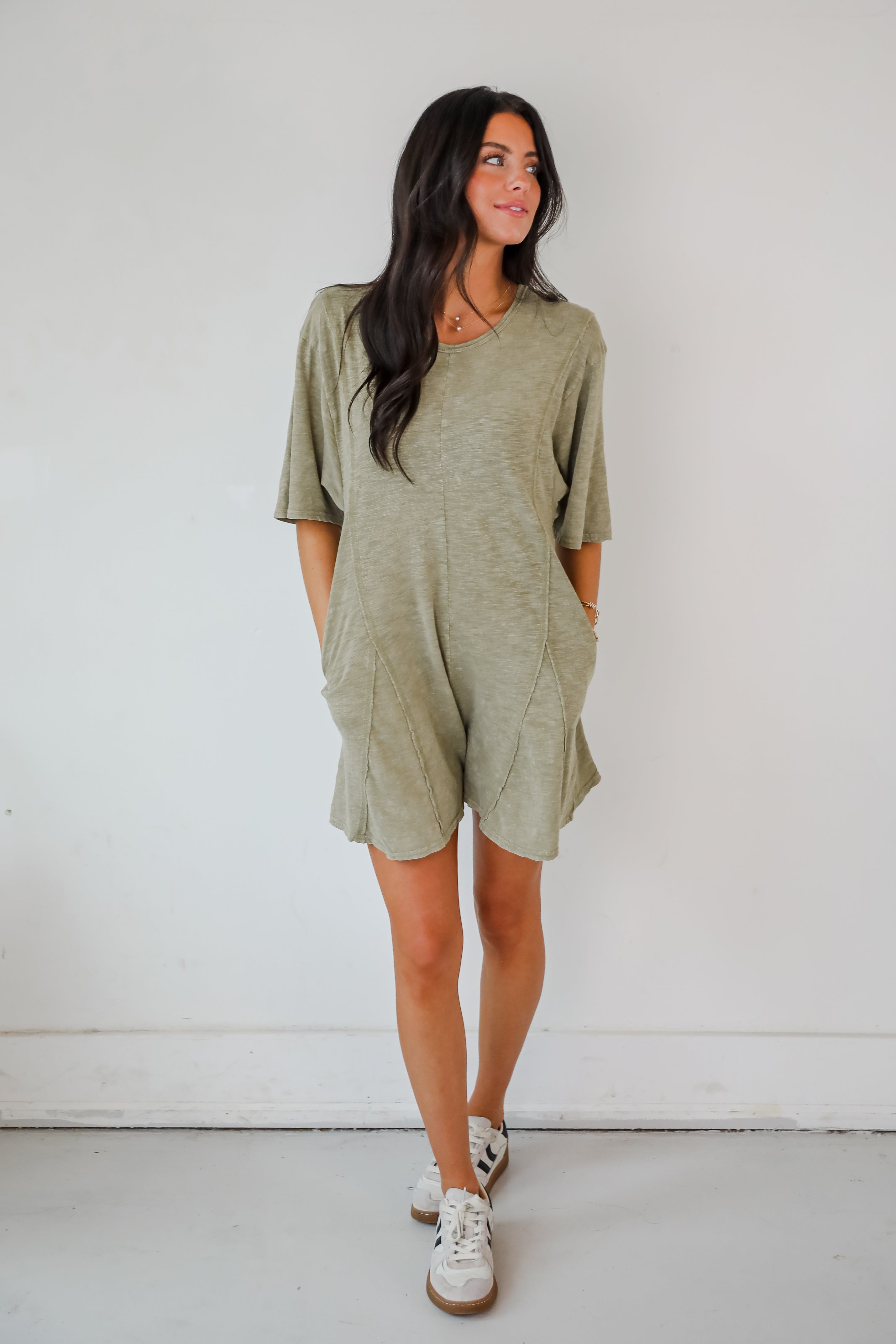 Over And Over T-Shirt Romper